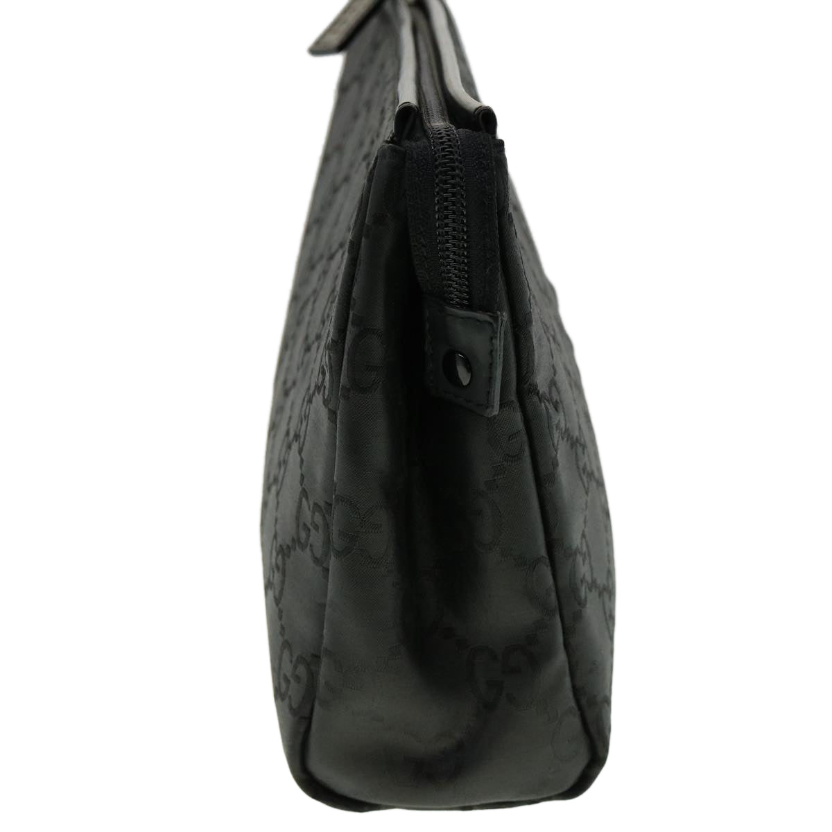 GUCCI GG Canvas Clutch Bag Black ki2143