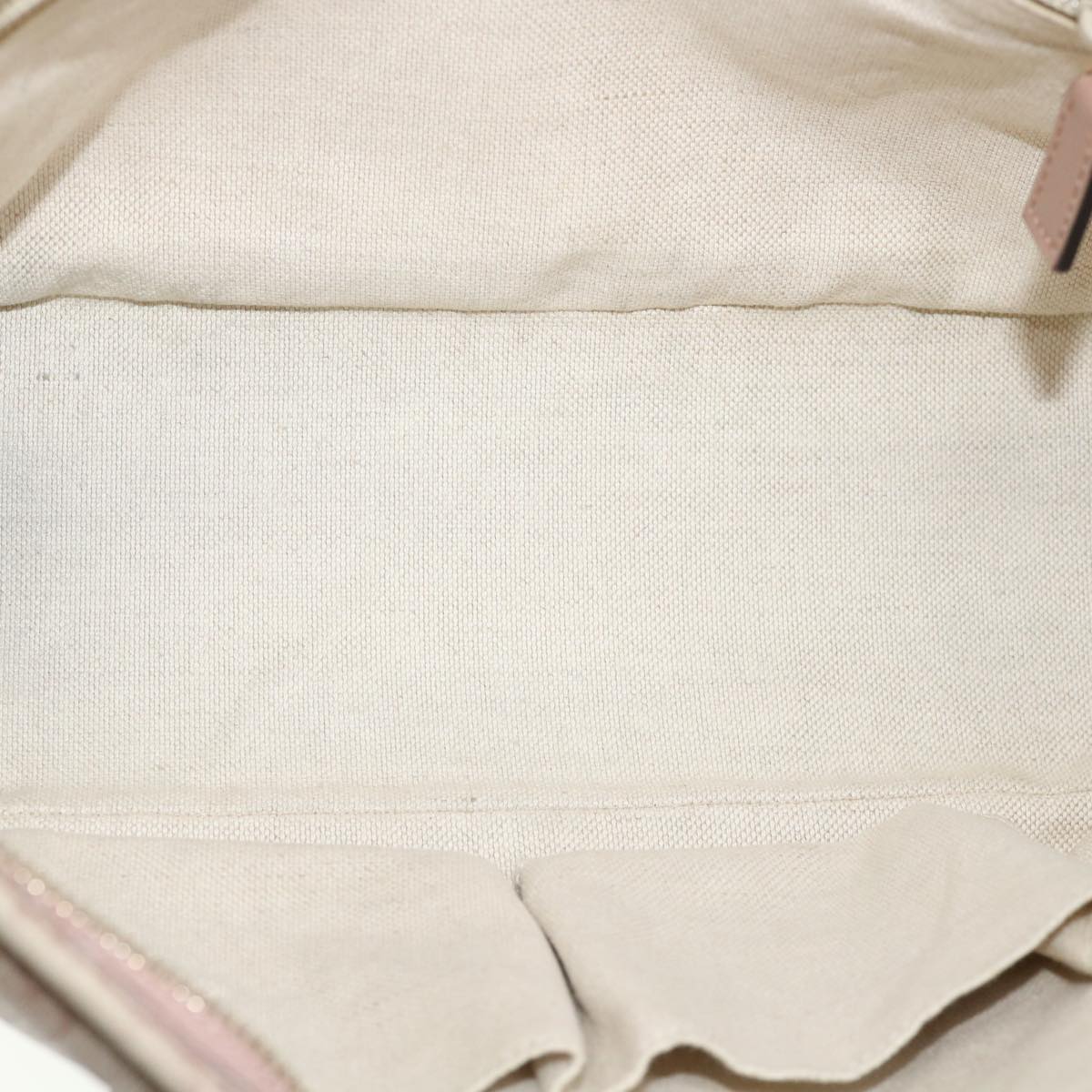 GUCCI GG Canvas Hand Bag PVC Leather 2way Beige 353439 ki2174
