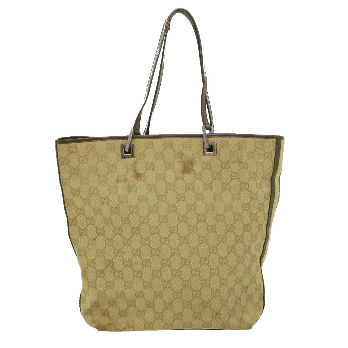 GUCCI GG Canvas Tote Bag Beige 312433444 ki2268