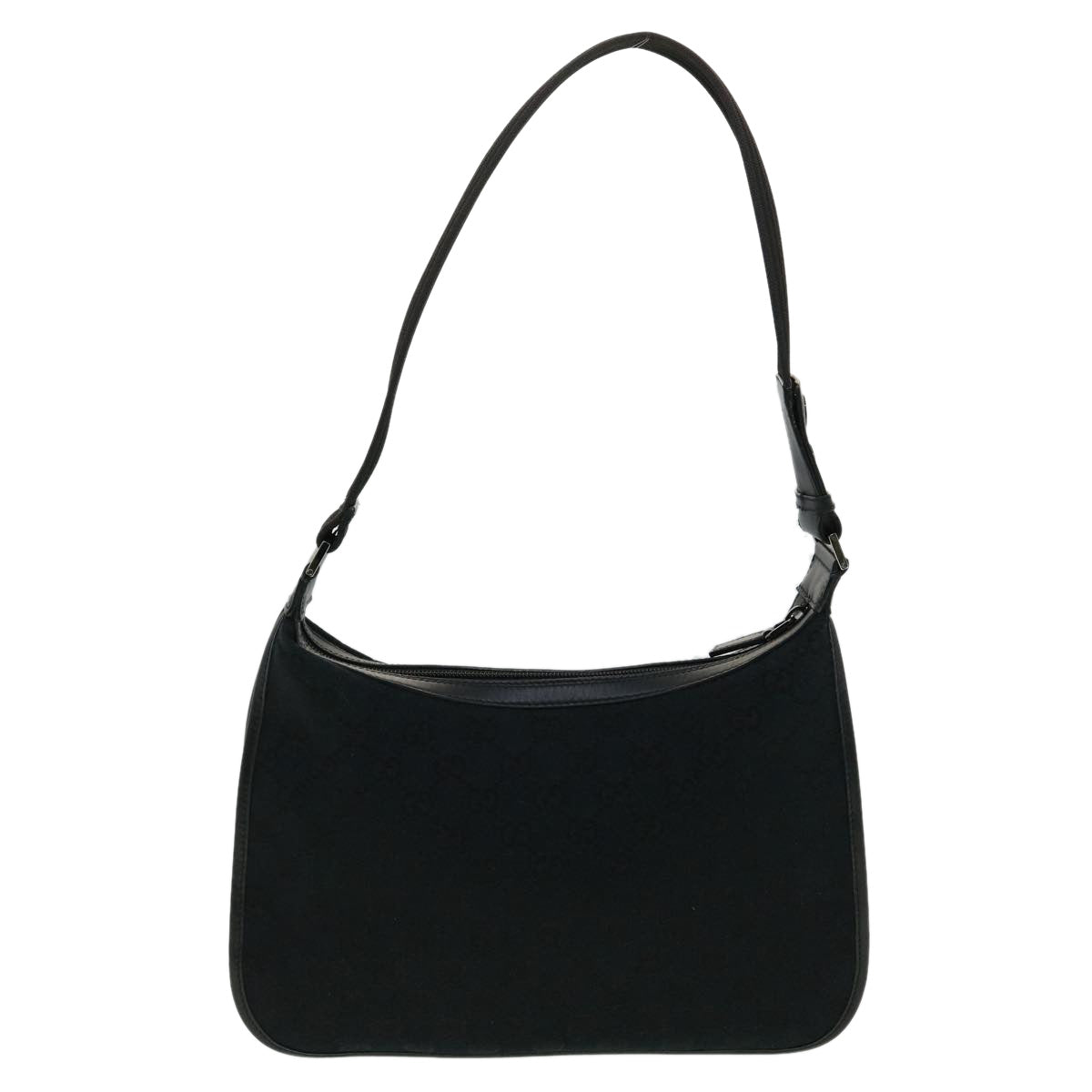 GUCCI GG Canvas Shoulder Bag Black 00141981705 ki2330