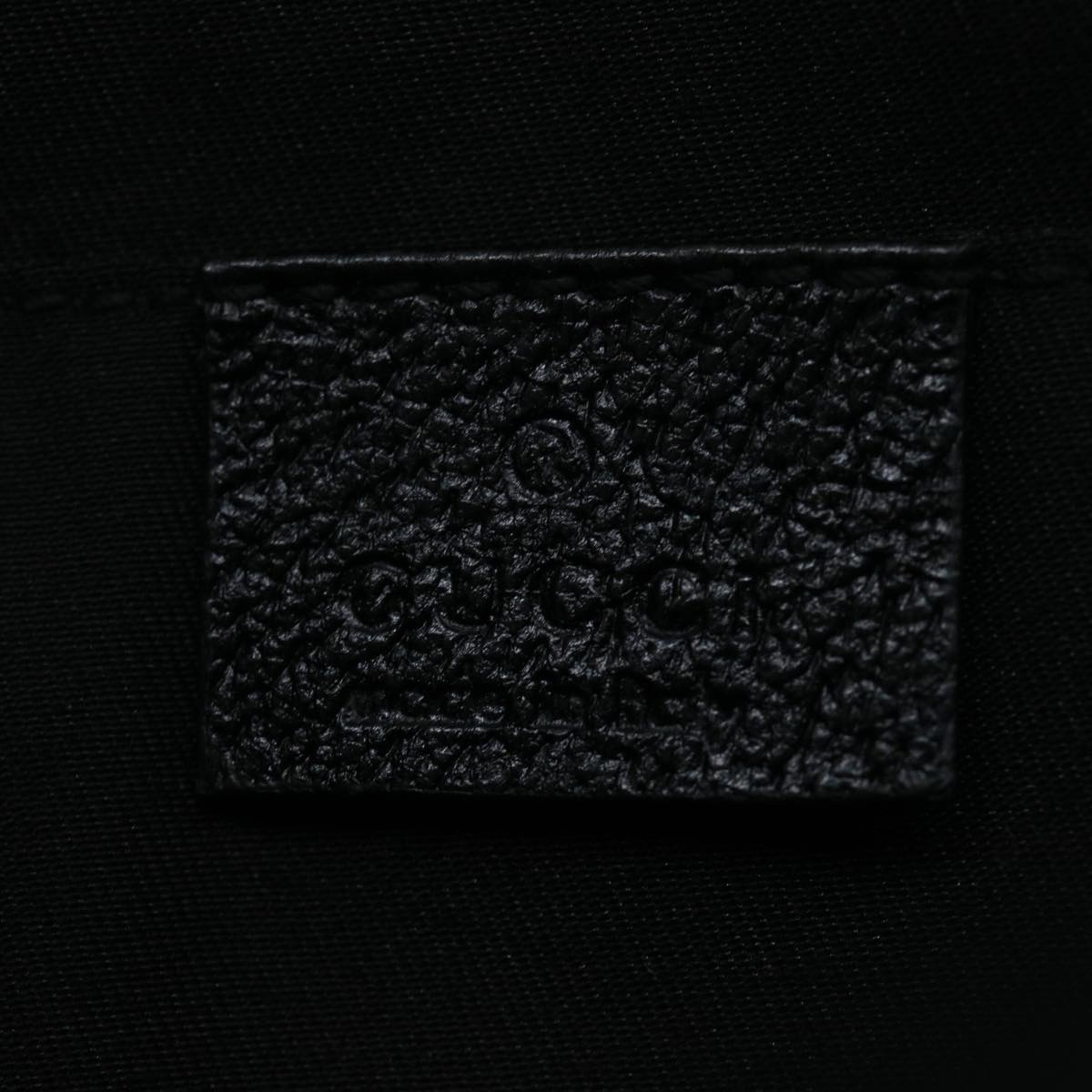 GUCCI GG Canvas Shoulder Bag Black ki2481