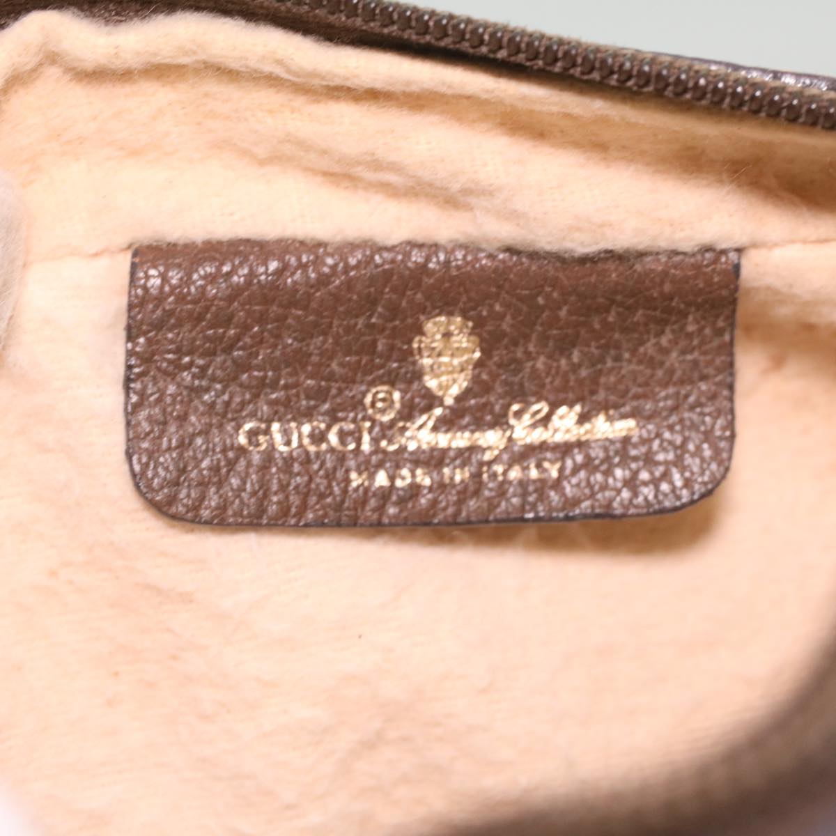 GUCCI GG Canvas Web Sherry Line Shoulder Bag Beige Red 119.02.087 ki2741