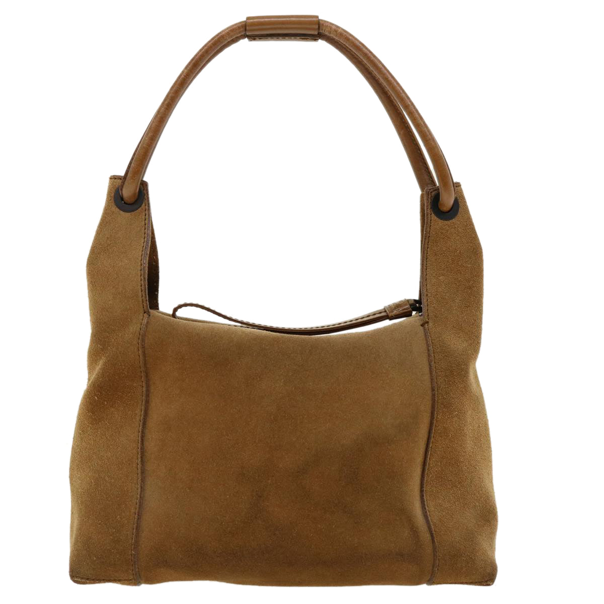 GUCCI Shoulder Bag Suede Brown 101333 ki2850
