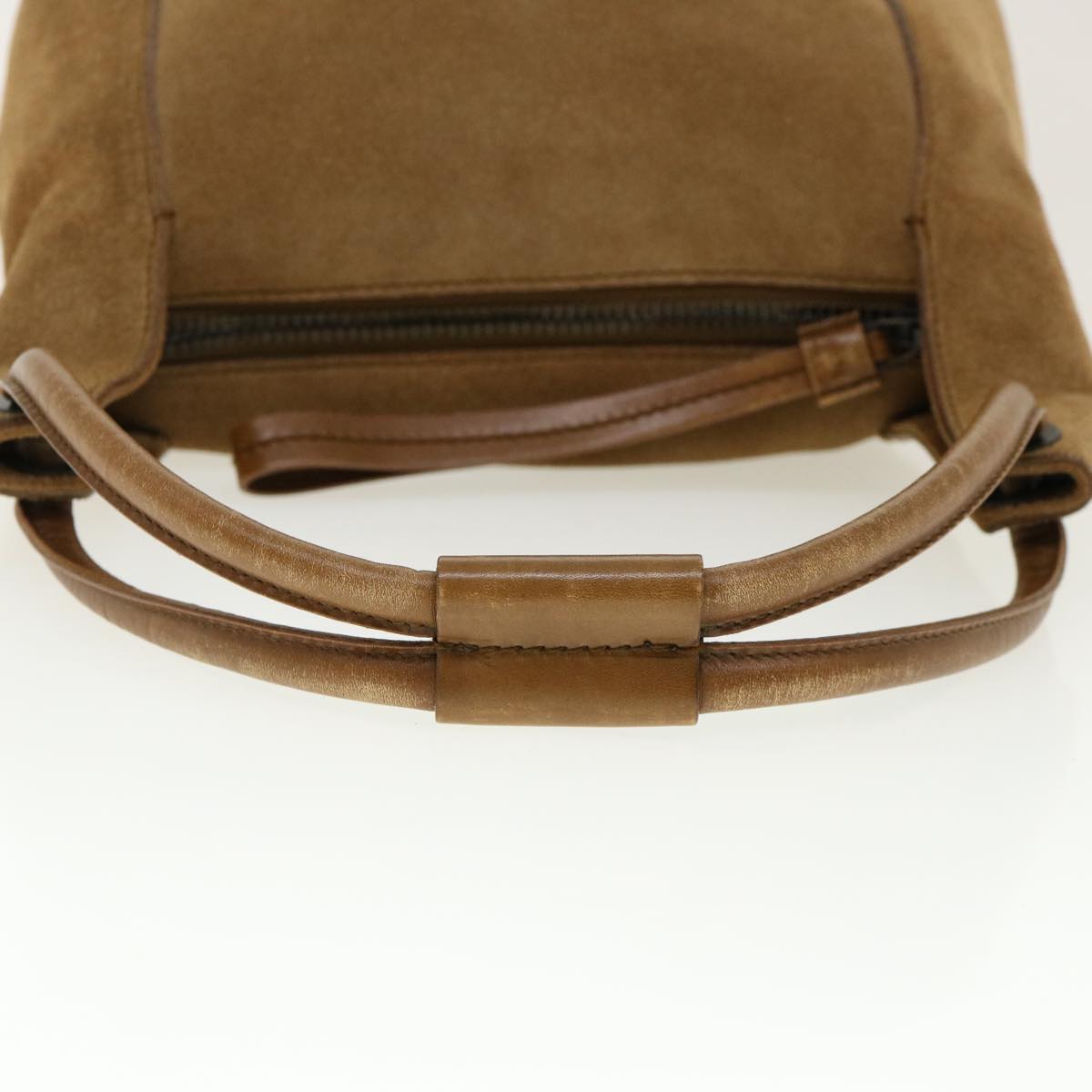 GUCCI Shoulder Bag Suede Brown 101333 ki2850