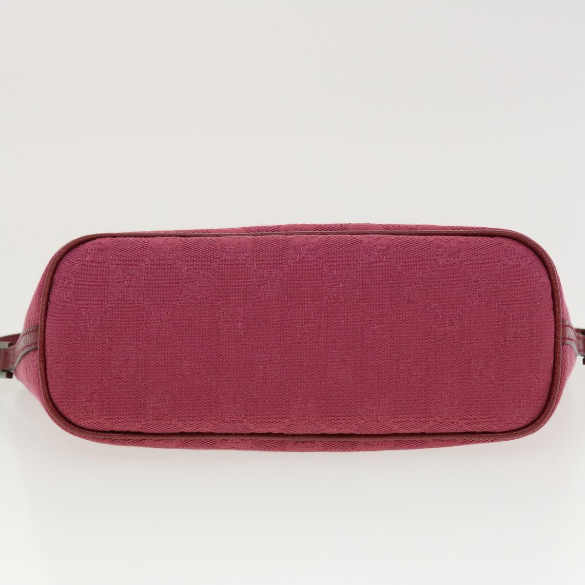 GUCCI GG Canvas Hand Pouch Pink 07198 ki2852
