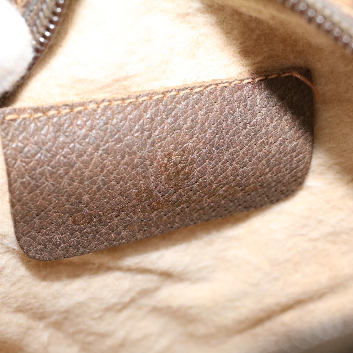 GUCCI GG Canvas Web Sherry Line Shoulder Bag Beige Red 8902066 ki2953
