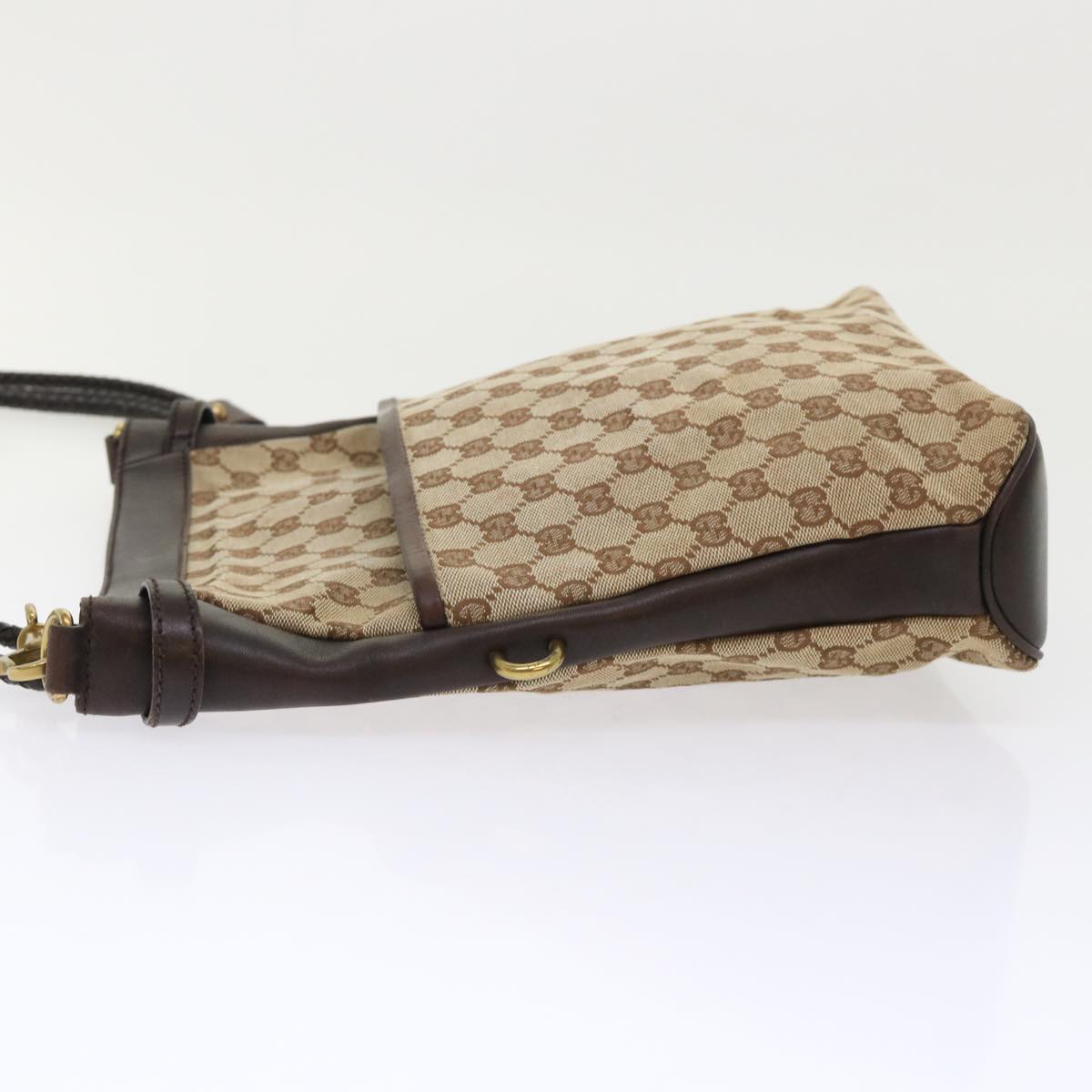 GUCCI GG Canvas Shoulder Bag Beige 109097 ki3288