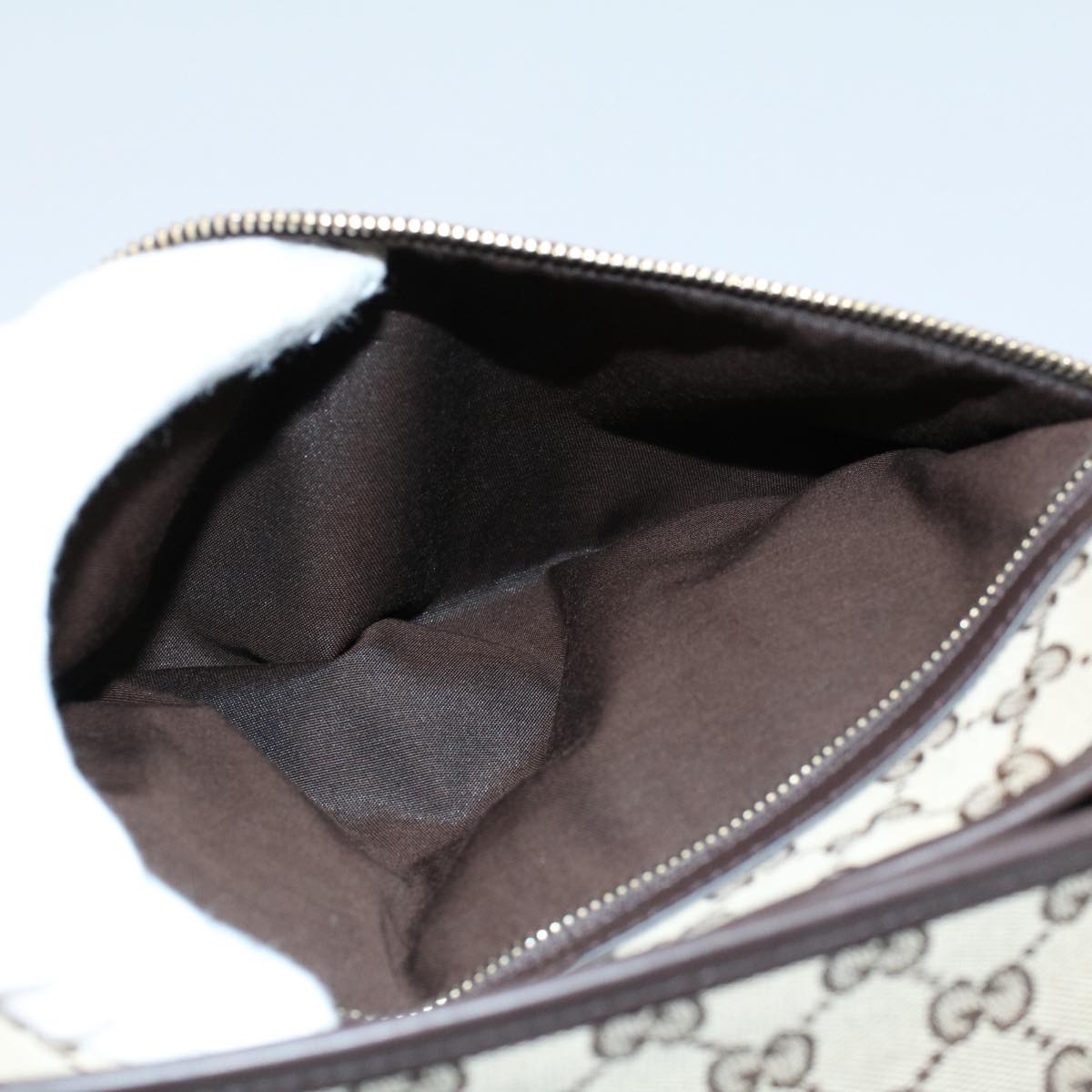 GUCCI GG Canvas Shoulder Bag Beige 388930 ki3436