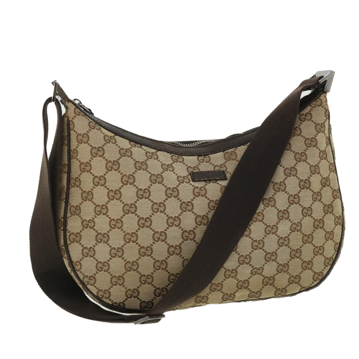 GUCCI GG Canvas Shoulder Bag Pink 001 3386 ki3519