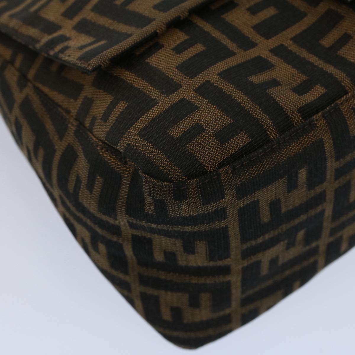 FENDI Zucca Canvas Mamma Baguette Shoulder Bag Brown 211126325 009 ki3771