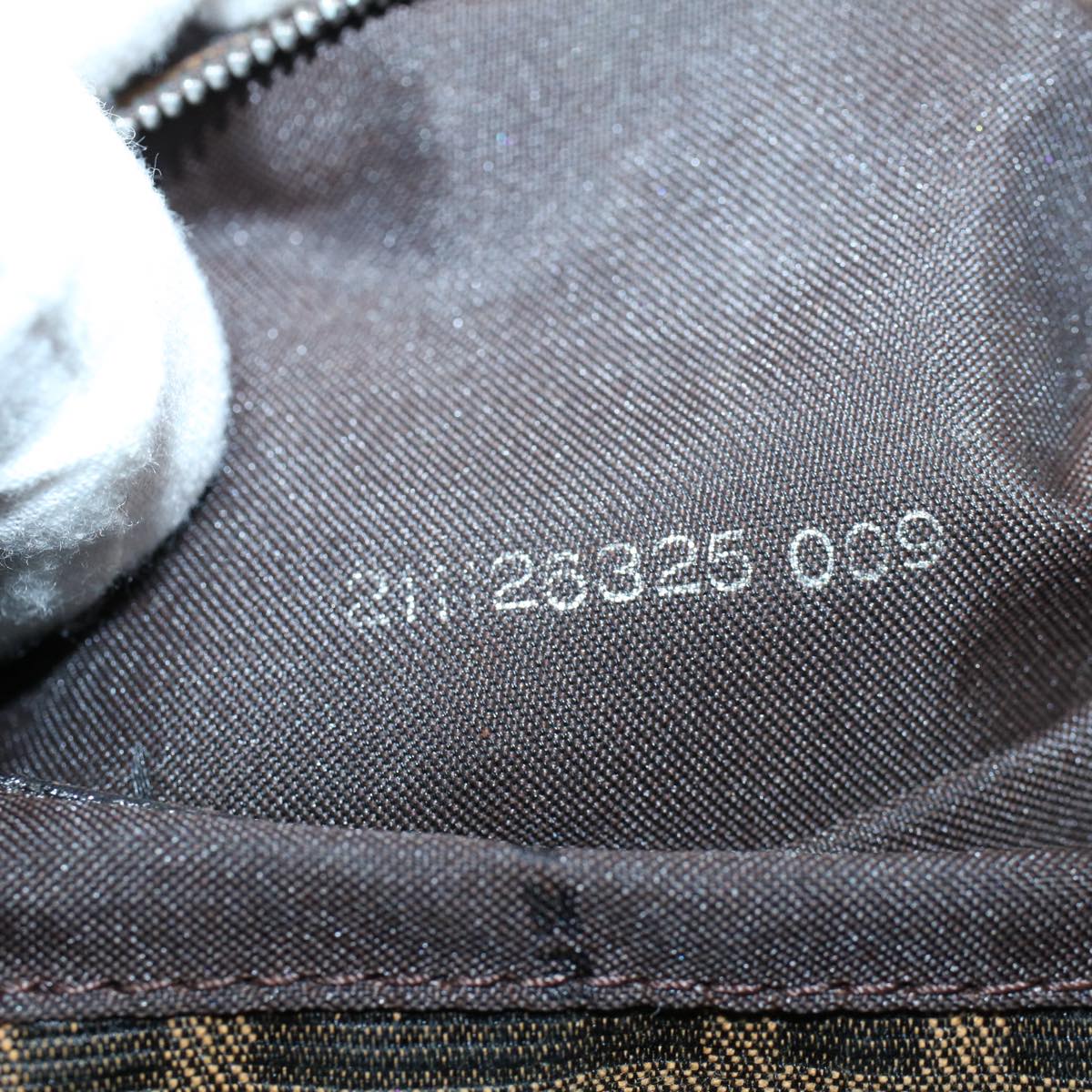 FENDI Zucca Canvas Mamma Baguette Shoulder Bag Brown 211126325 009 ki3771