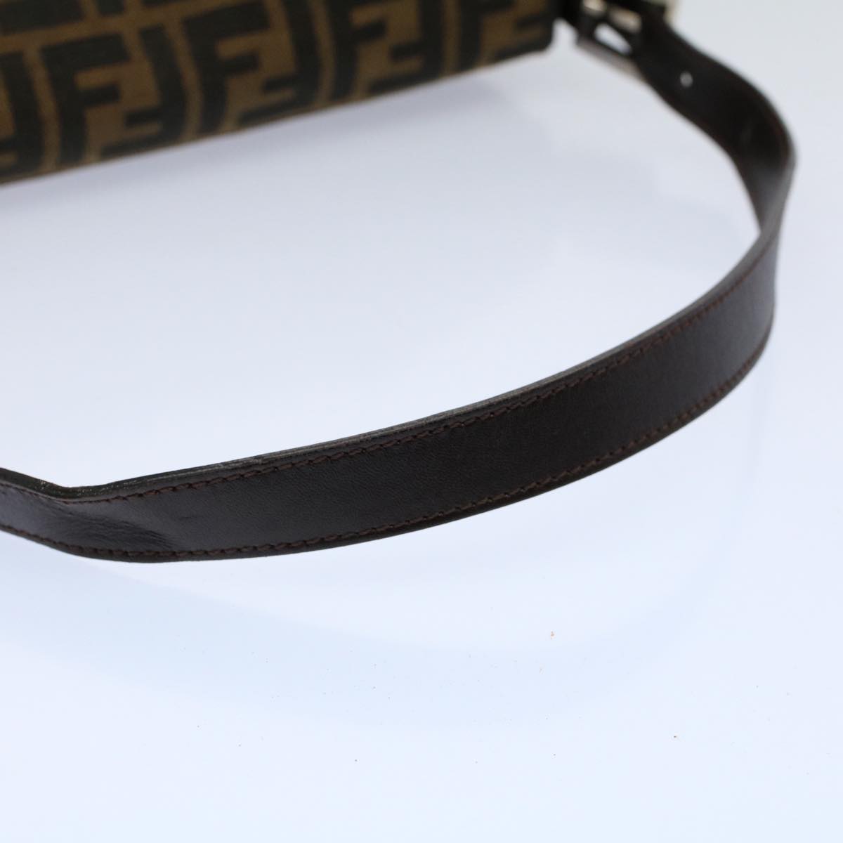 FENDI Zucca Canvas Mamma Baguette Shoulder Bag Brown 211126325 009 ki3771