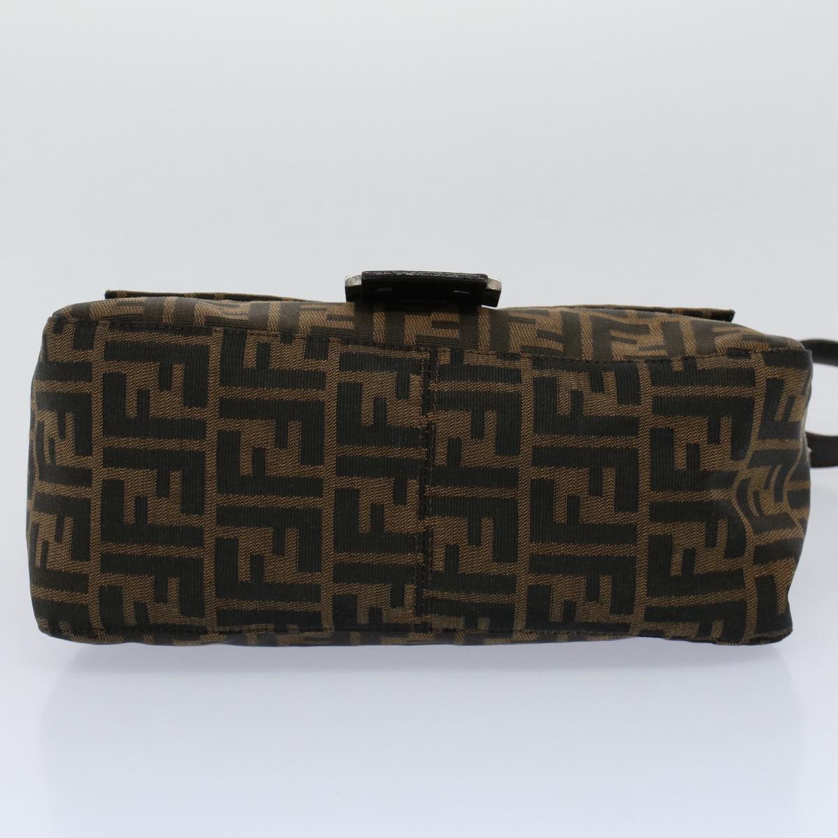 FENDI Zucca Canvas Mamma Baguette Shoulder Bag Brown 211126325 009 ki3771