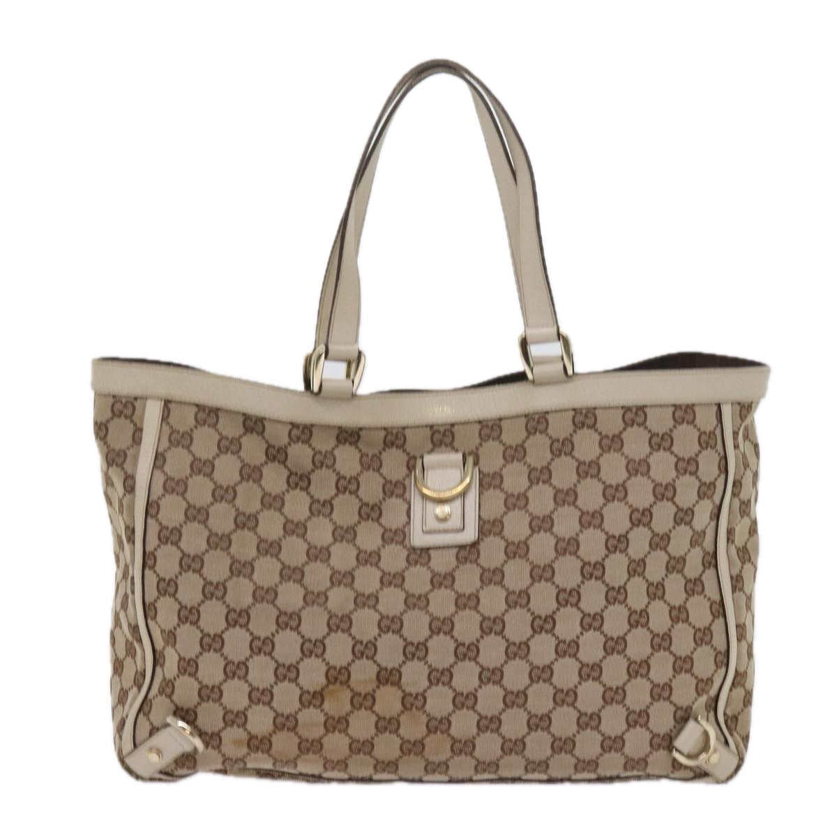 GUCCI GG Canvas Abbey Tote Bag Beige 141472 ki3898