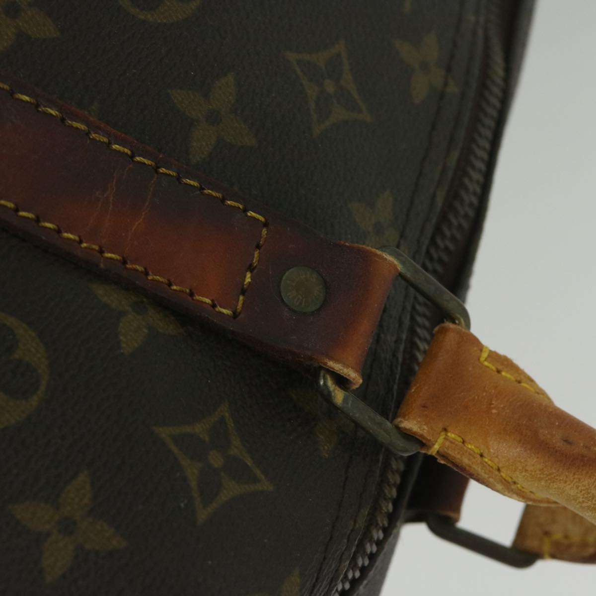 LOUIS VUITTON Monogram Keepall 60 Boston Bag M41422 LV ki3913