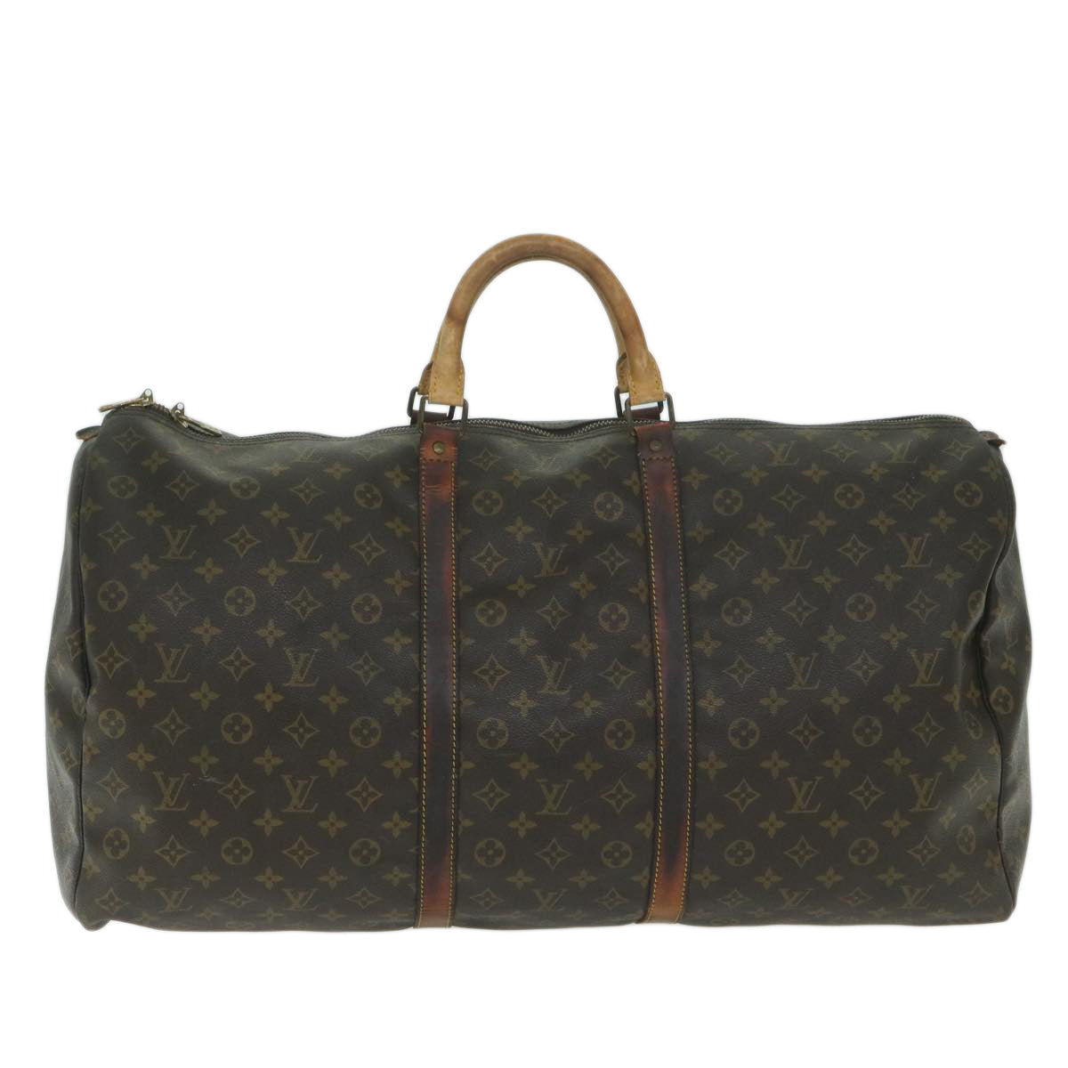 LOUIS VUITTON Monogram Keepall 60 Boston Bag M41422 LV ki3913