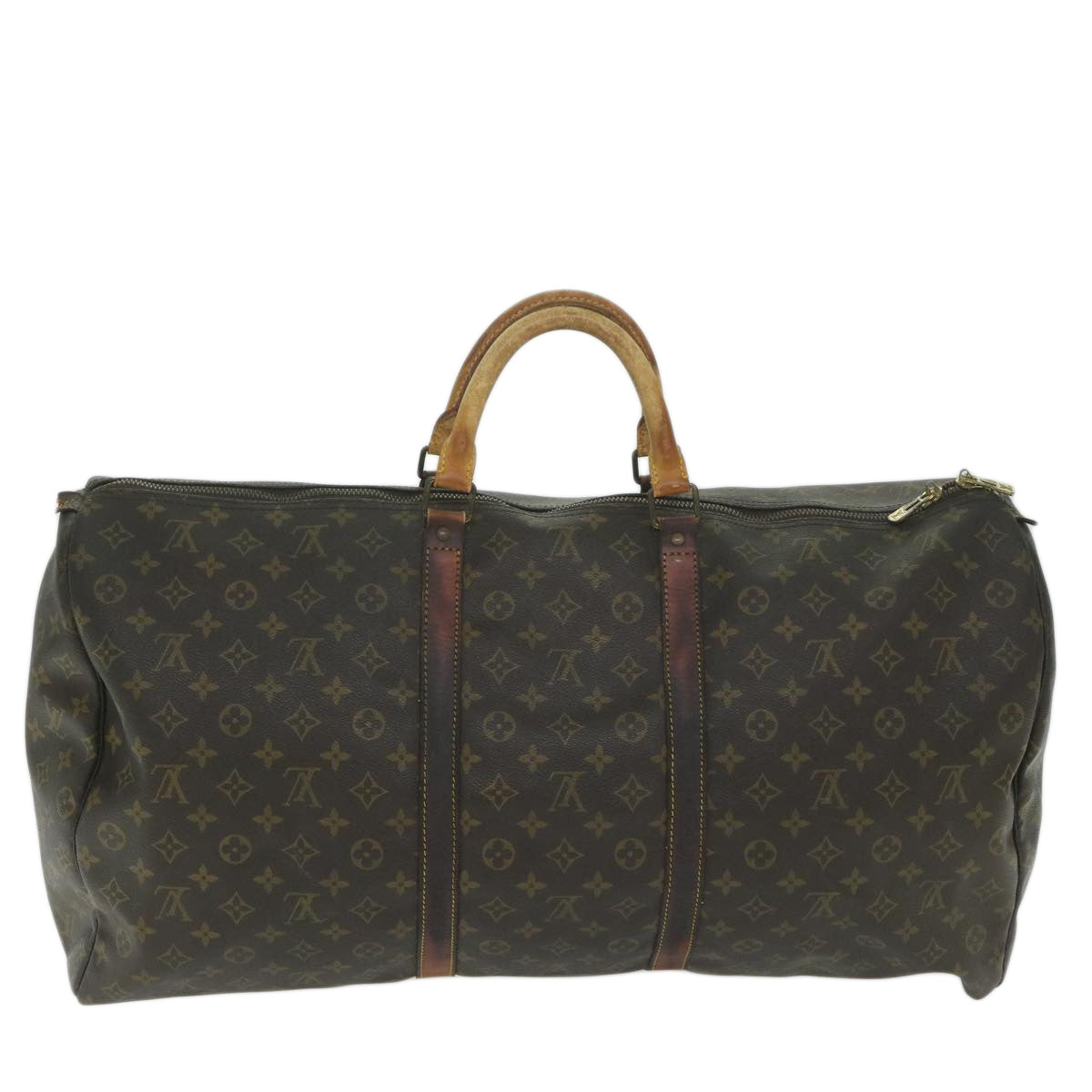 LOUIS VUITTON Monogram Keepall 60 Boston Bag M41422 LV ki3913