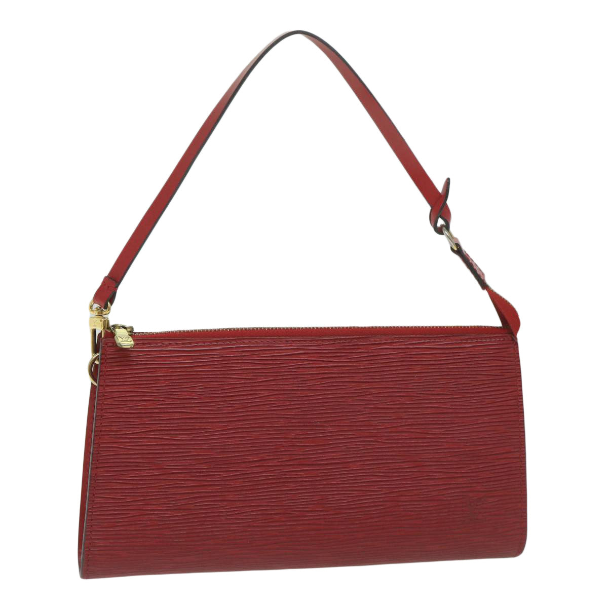 LOUIS VUITTON Epi Pochette Accessoires Accessory Pouch Red M52987 ki4031