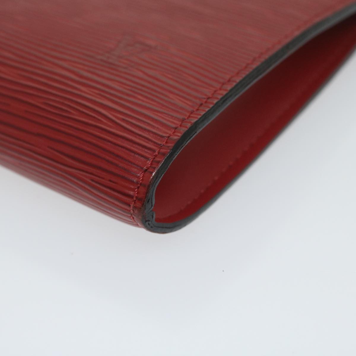 LOUIS VUITTON Epi Pochette Accessoires Accessory Pouch Red M52987 ki4031