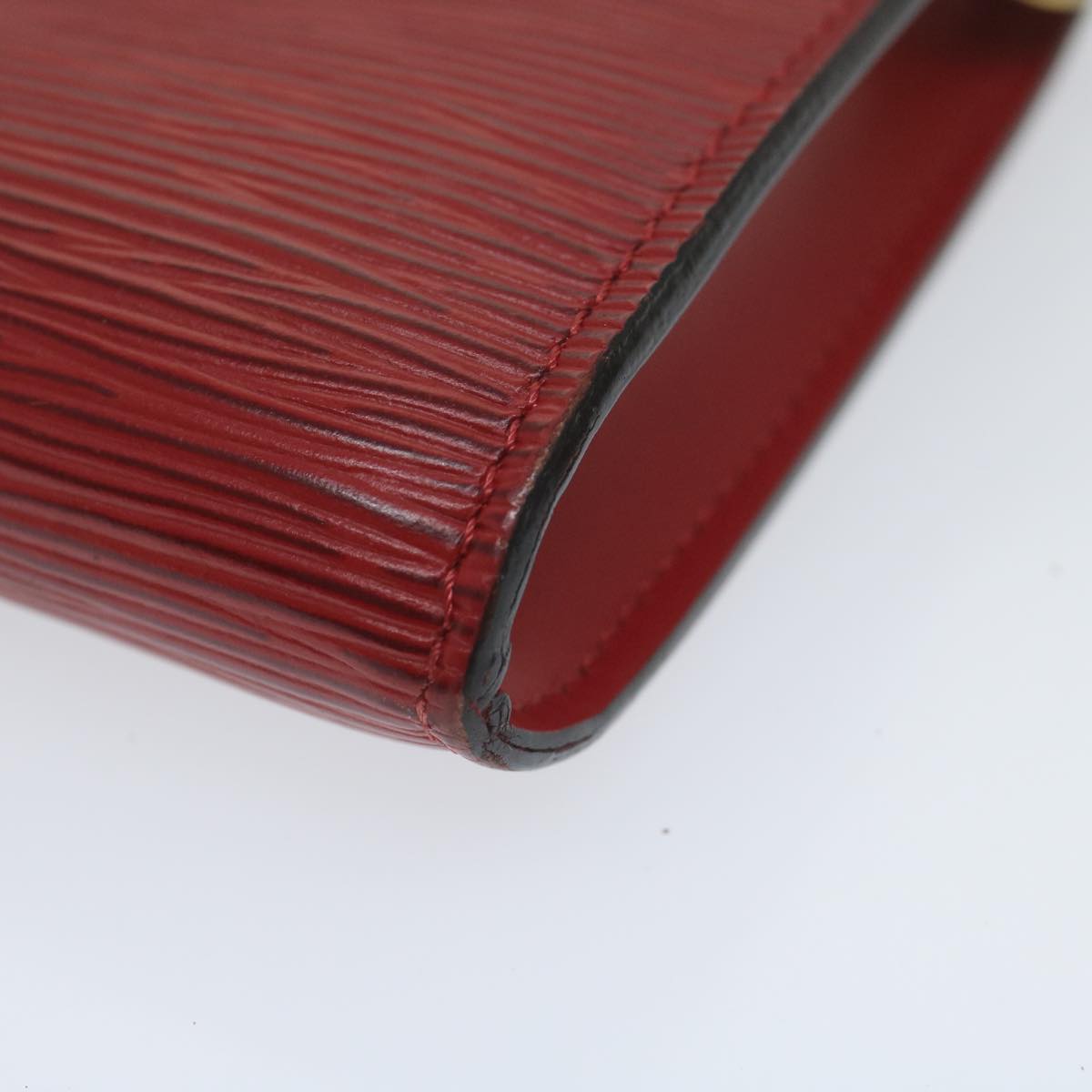 LOUIS VUITTON Epi Pochette Accessoires Accessory Pouch Red M52987 ki4031