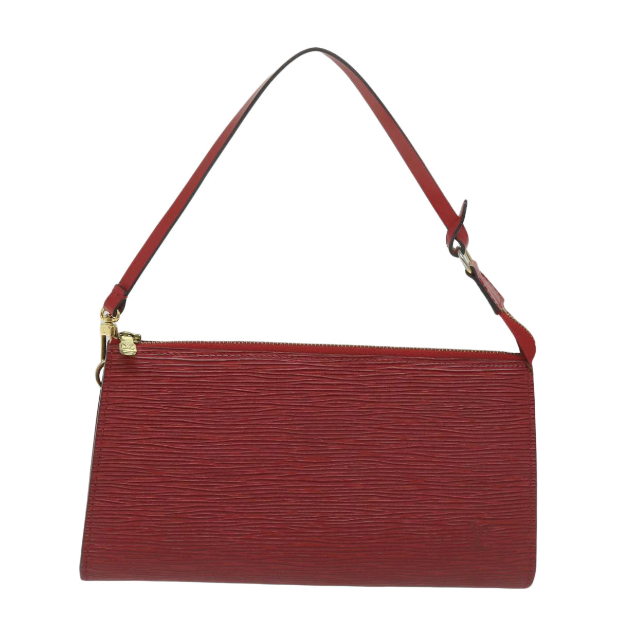 LOUIS VUITTON Epi Pochette Accessoires Accessory Pouch Red M52987 ki4031