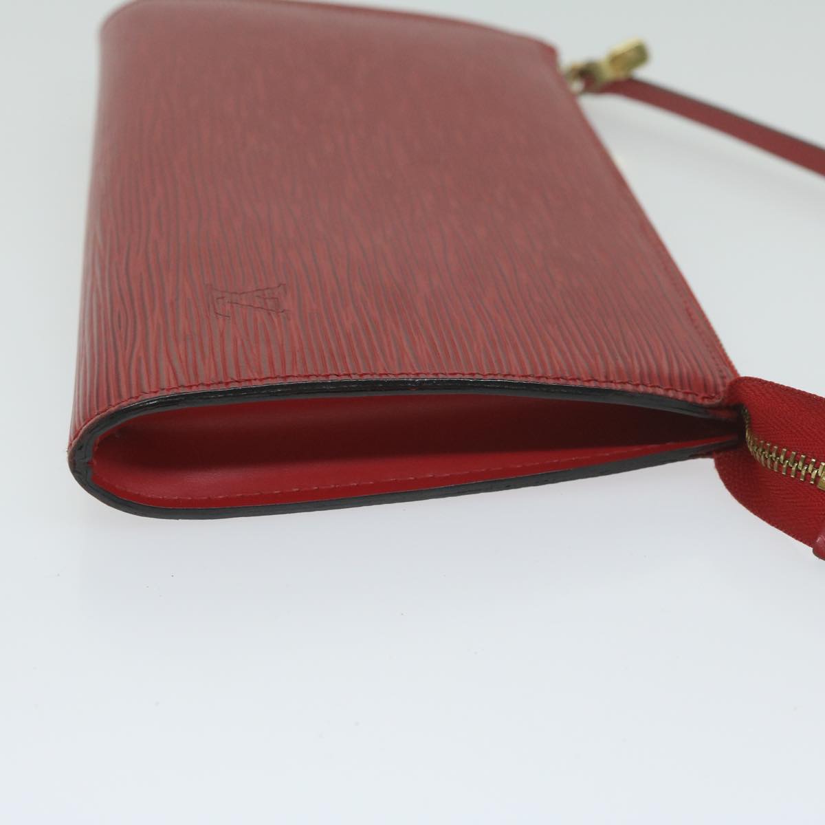 LOUIS VUITTON Epi Pochette Accessoires Accessory Pouch Red M52987 ki4031