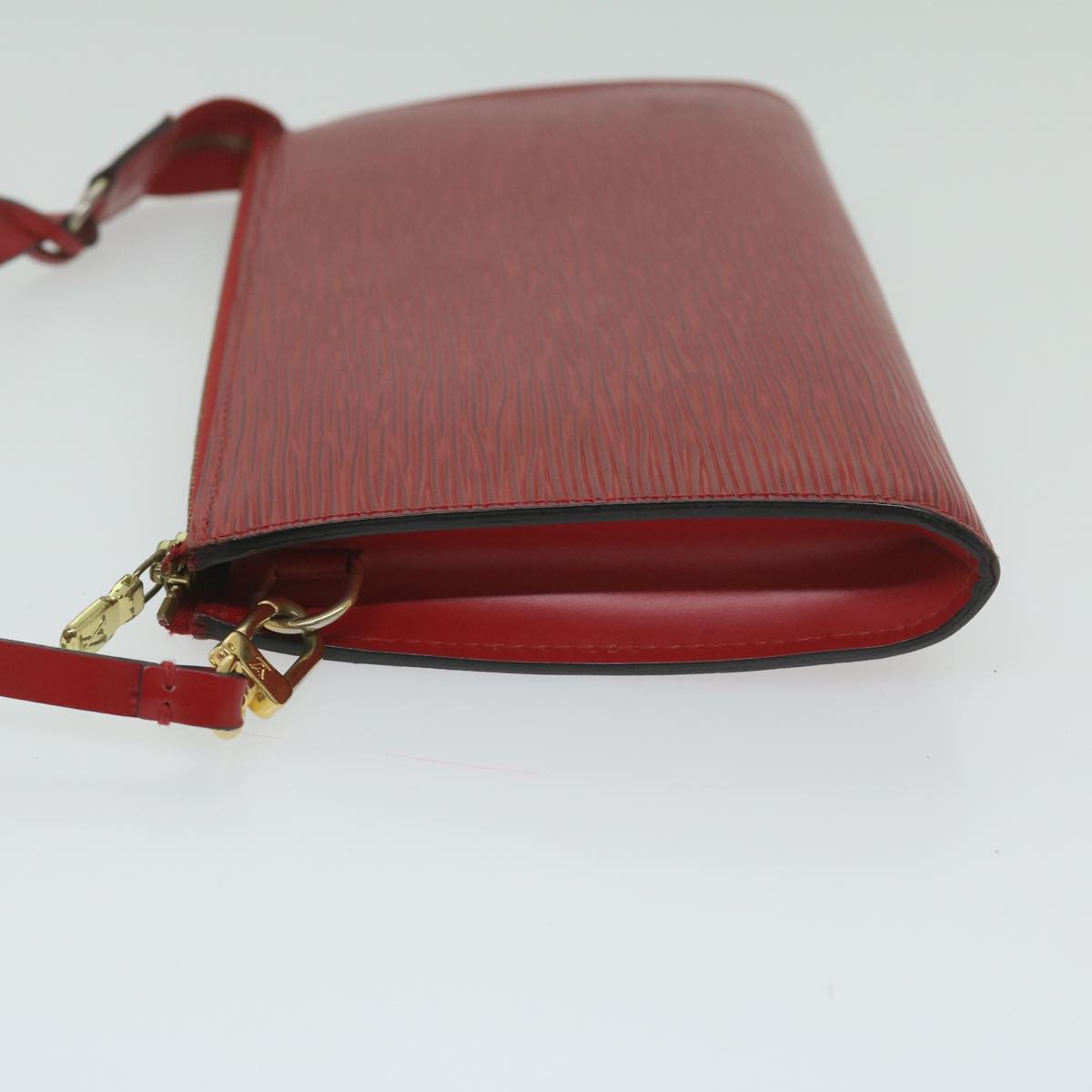 LOUIS VUITTON Epi Pochette Accessoires Accessory Pouch Red M52987 ki4031