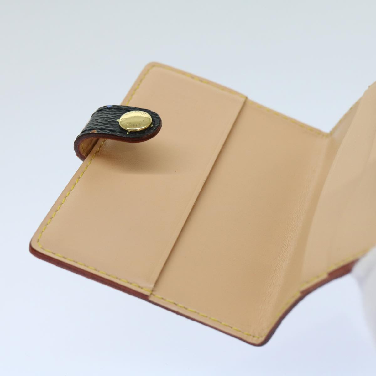 LOUIS VUITTON Multicolor Carne de Val Agenda Note Cover Black M92652 ki4040