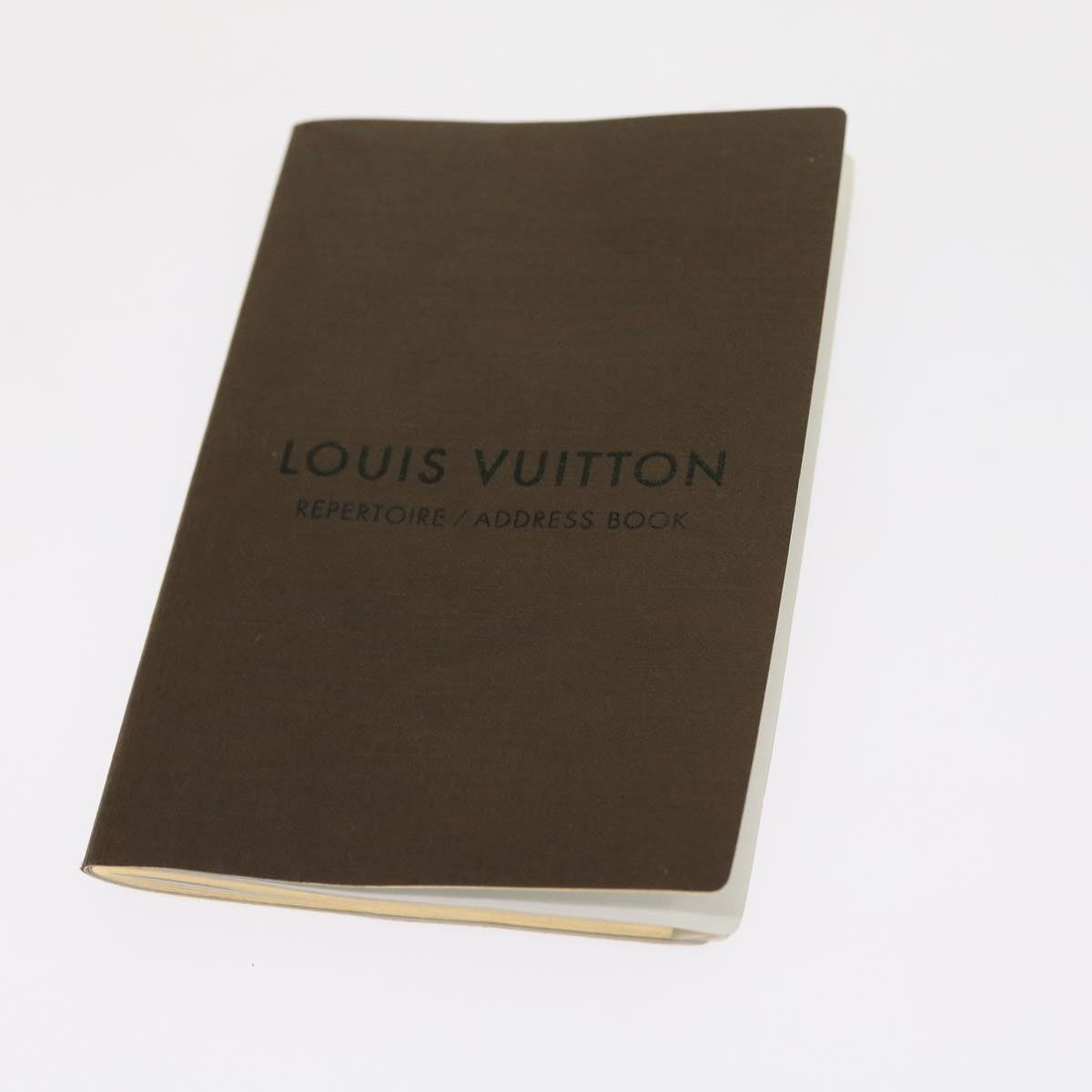 LOUIS VUITTON Multicolor Carne de Val Agenda Note Cover Black M92652 ki4040