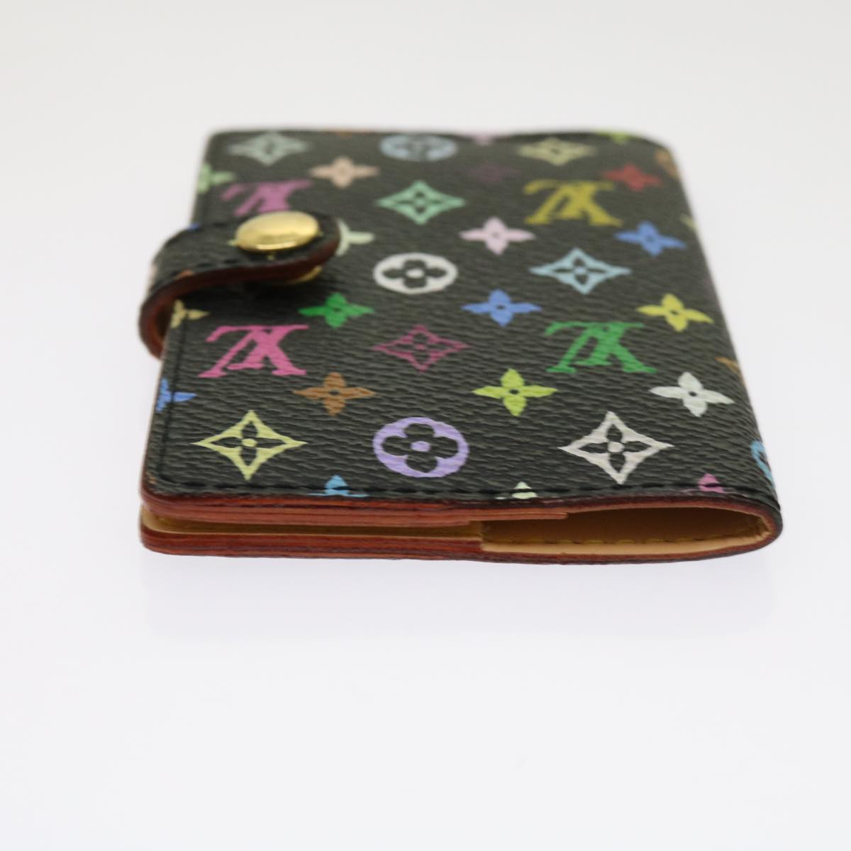 LOUIS VUITTON Multicolor Carne de Val Agenda Note Cover Black M92652 ki4040
