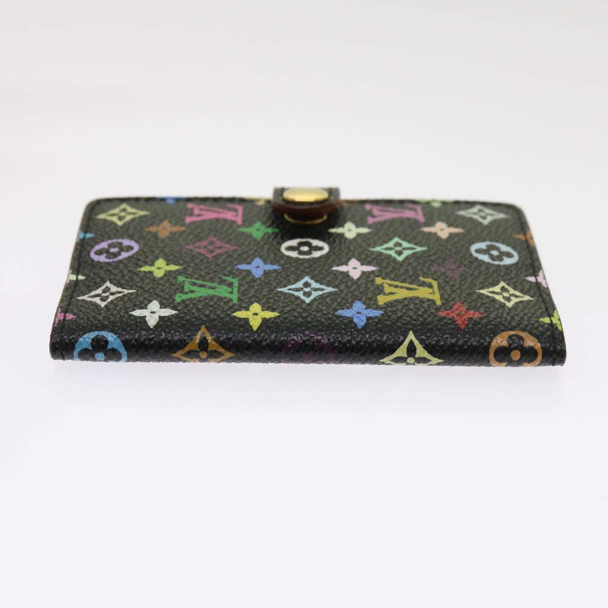 LOUIS VUITTON Multicolor Carne de Val Agenda Note Cover Black M92652 ki4040