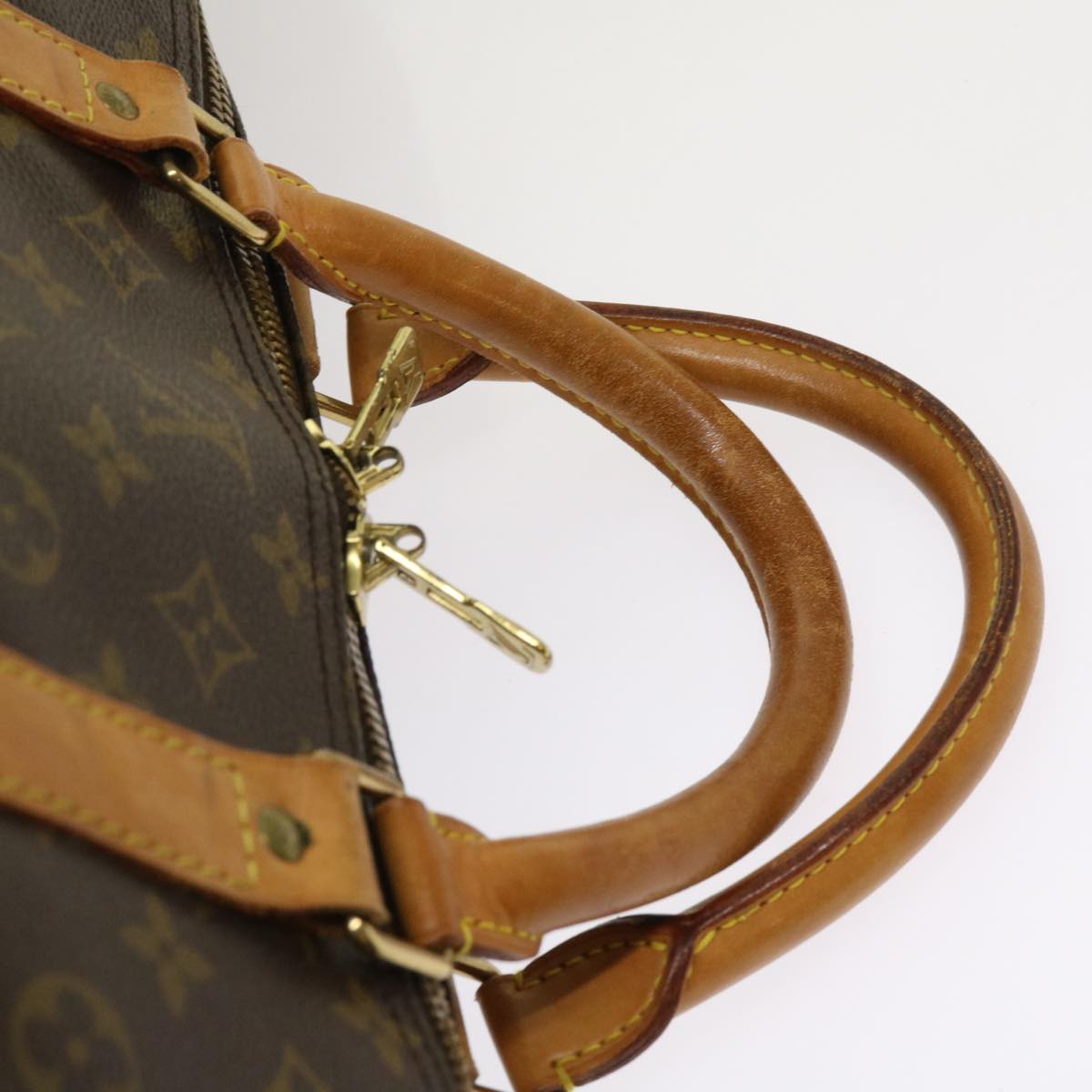 LOUIS VUITTON Monogram Keepall Bandouliere 60 Boston Bag M41412 LV ki4047