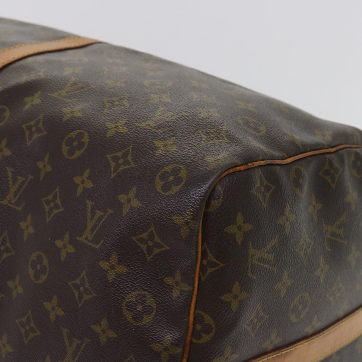 LOUIS VUITTON Monogram Keepall Bandouliere 60 Boston Bag M41412 LV ki4047