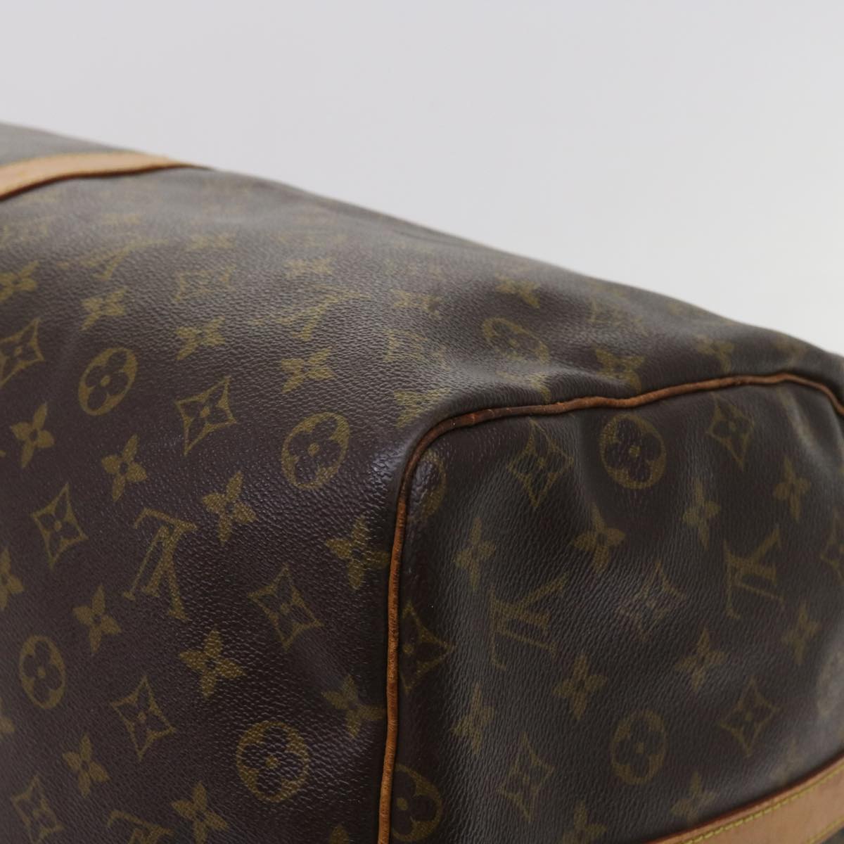 LOUIS VUITTON Monogram Keepall Bandouliere 60 Boston Bag M41412 LV ki4047