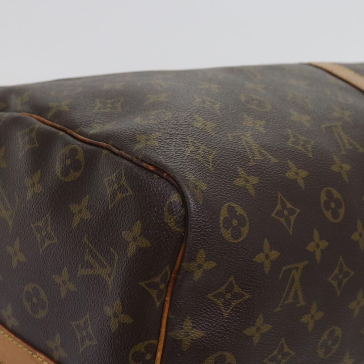 LOUIS VUITTON Monogram Keepall Bandouliere 60 Boston Bag M41412 LV ki4047