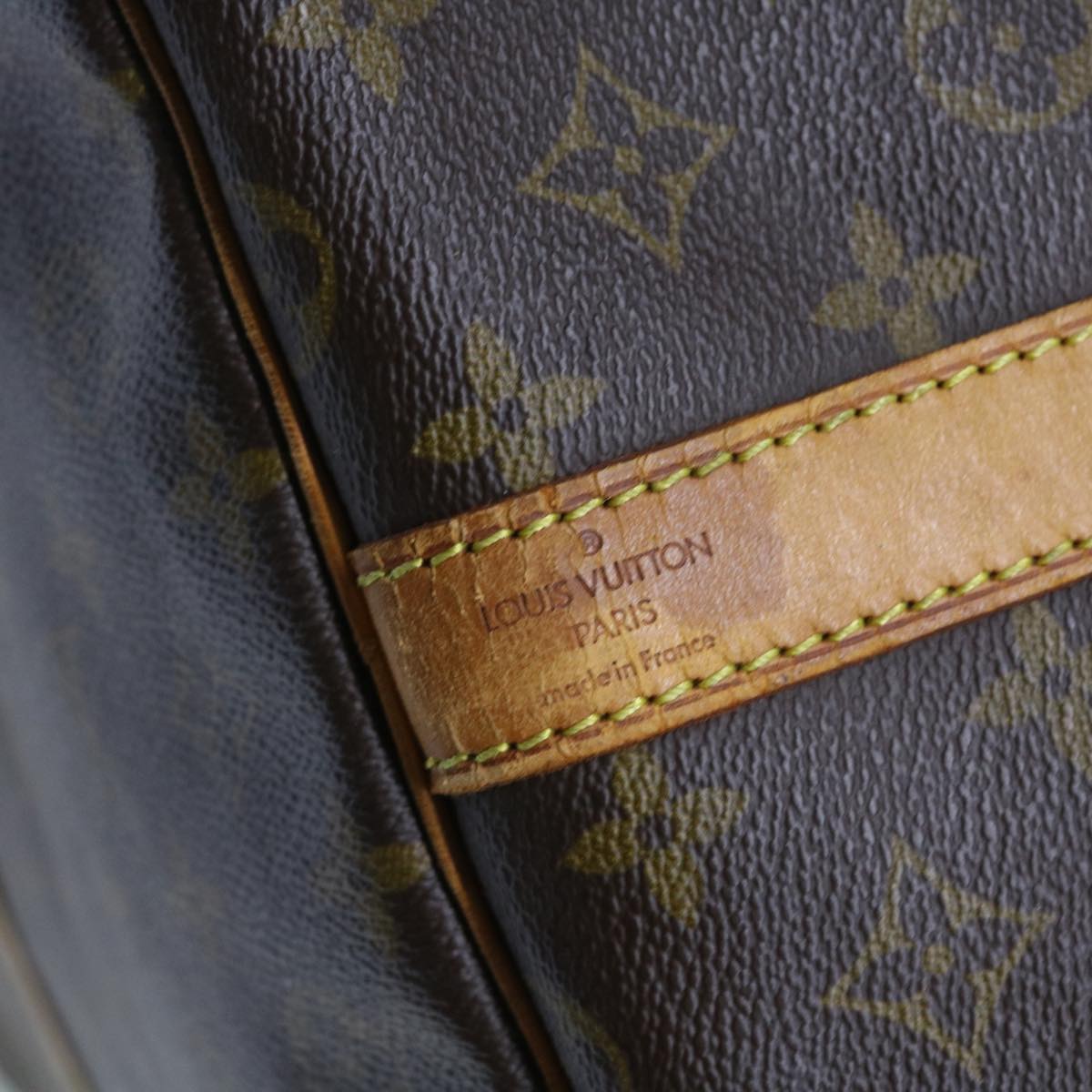 LOUIS VUITTON Monogram Keepall Bandouliere 60 Boston Bag M41412 LV ki4047