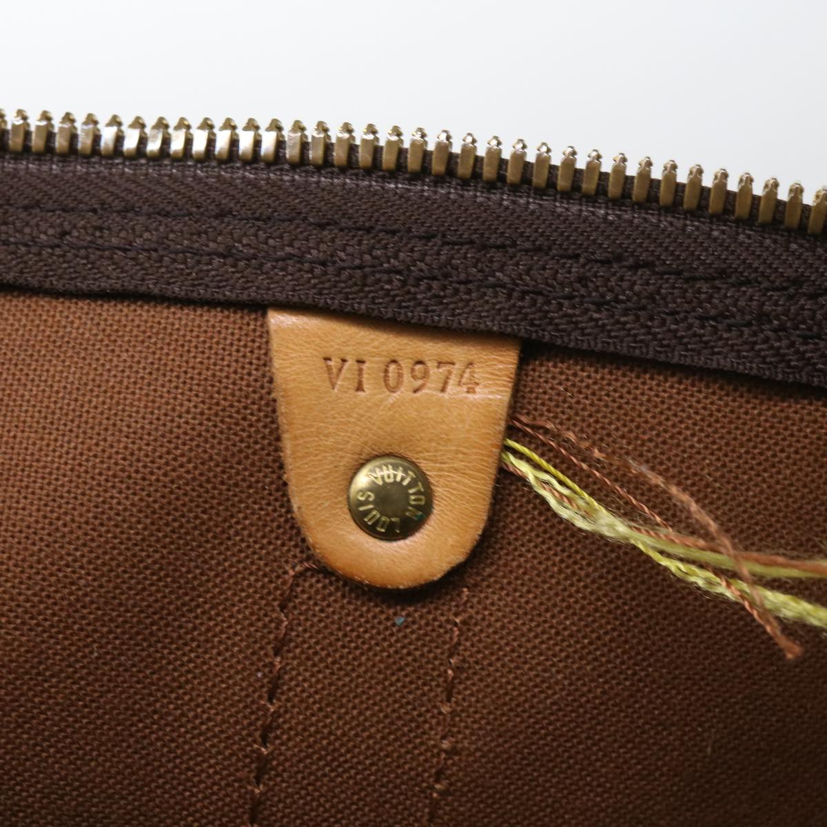 LOUIS VUITTON Monogram Keepall Bandouliere 60 Boston Bag M41412 LV ki4047