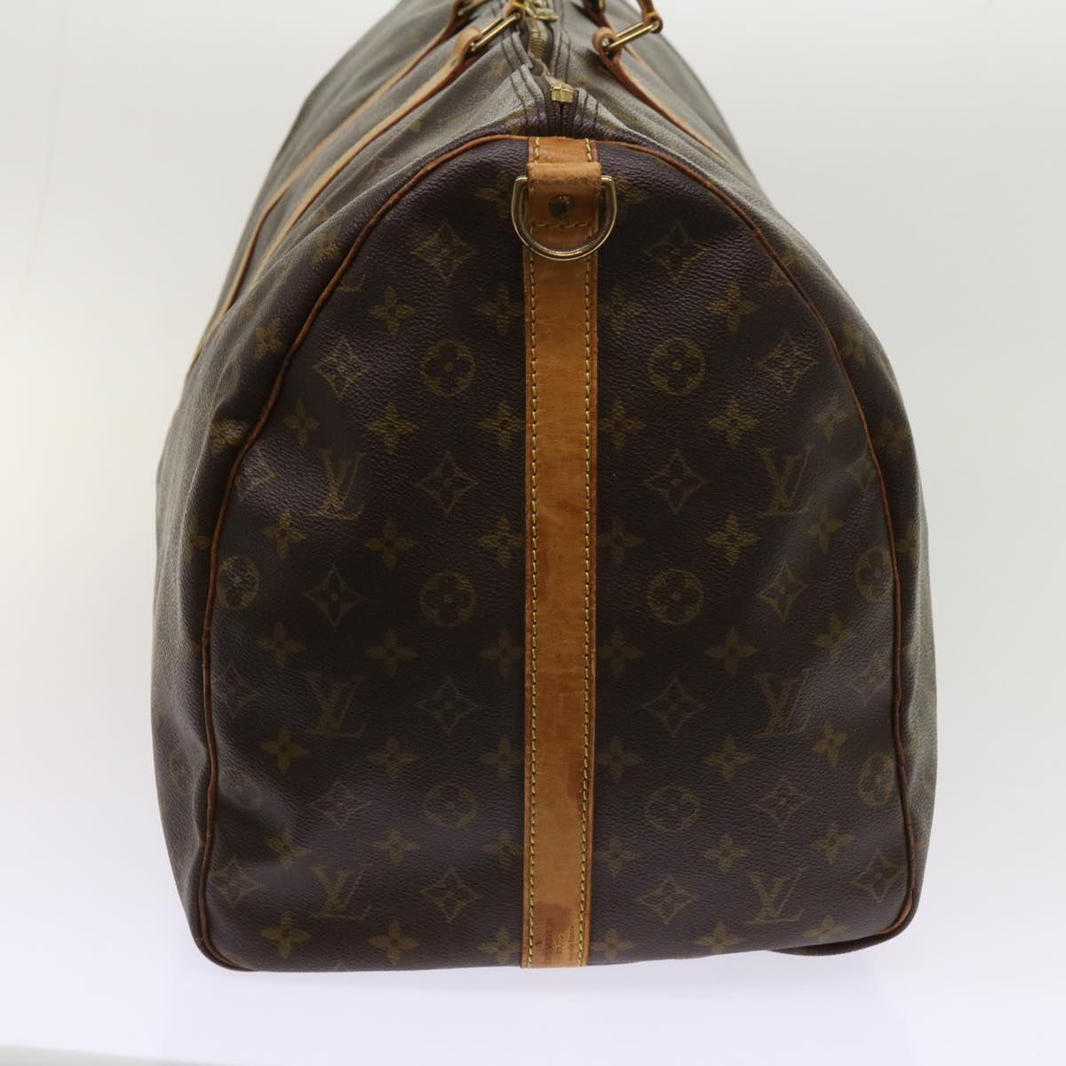 LOUIS VUITTON Monogram Keepall Bandouliere 60 Boston Bag M41412 LV ki4047