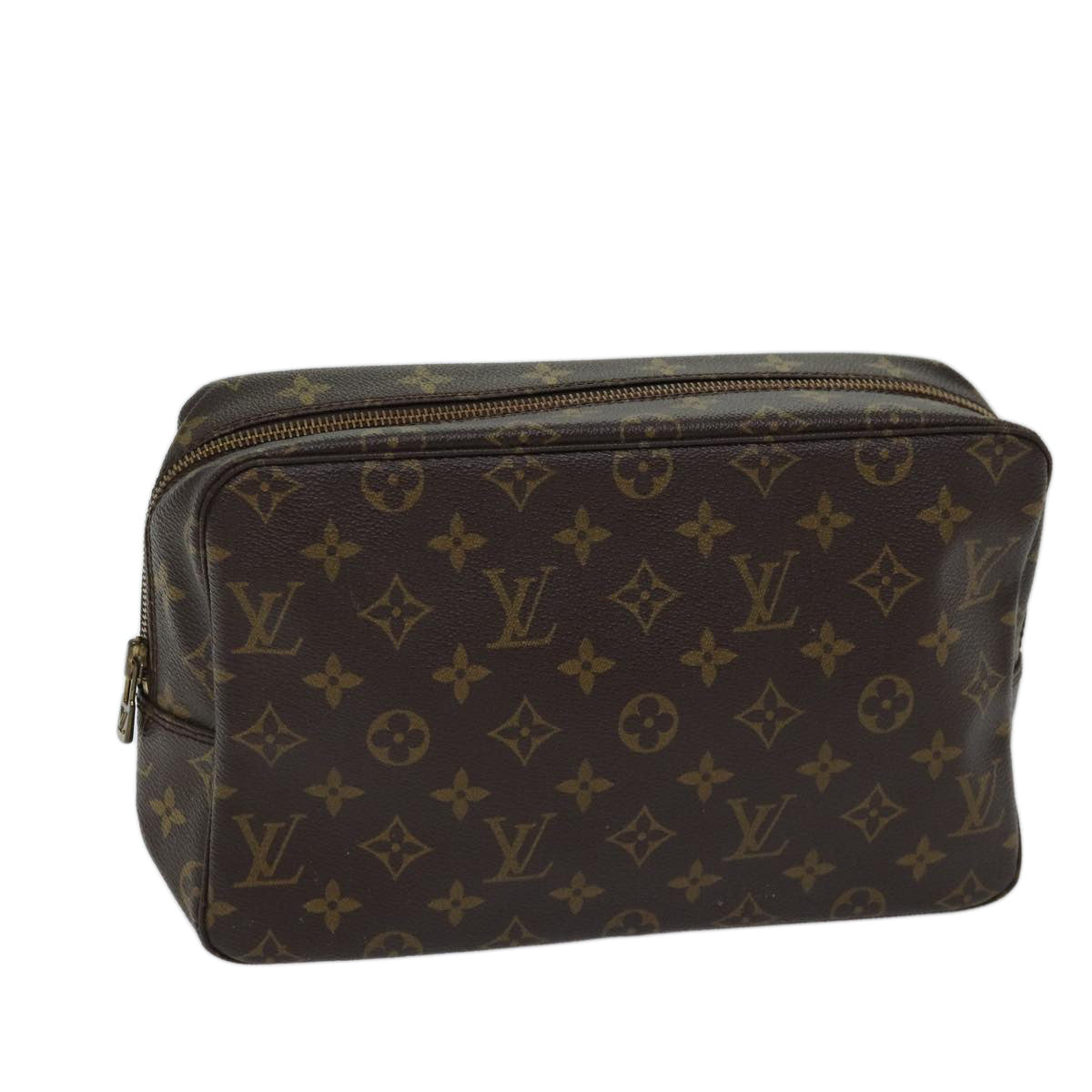 LOUIS VUITTON Monogram Trousse Toilette 28 Clutch Bag M47522 LV ki4349