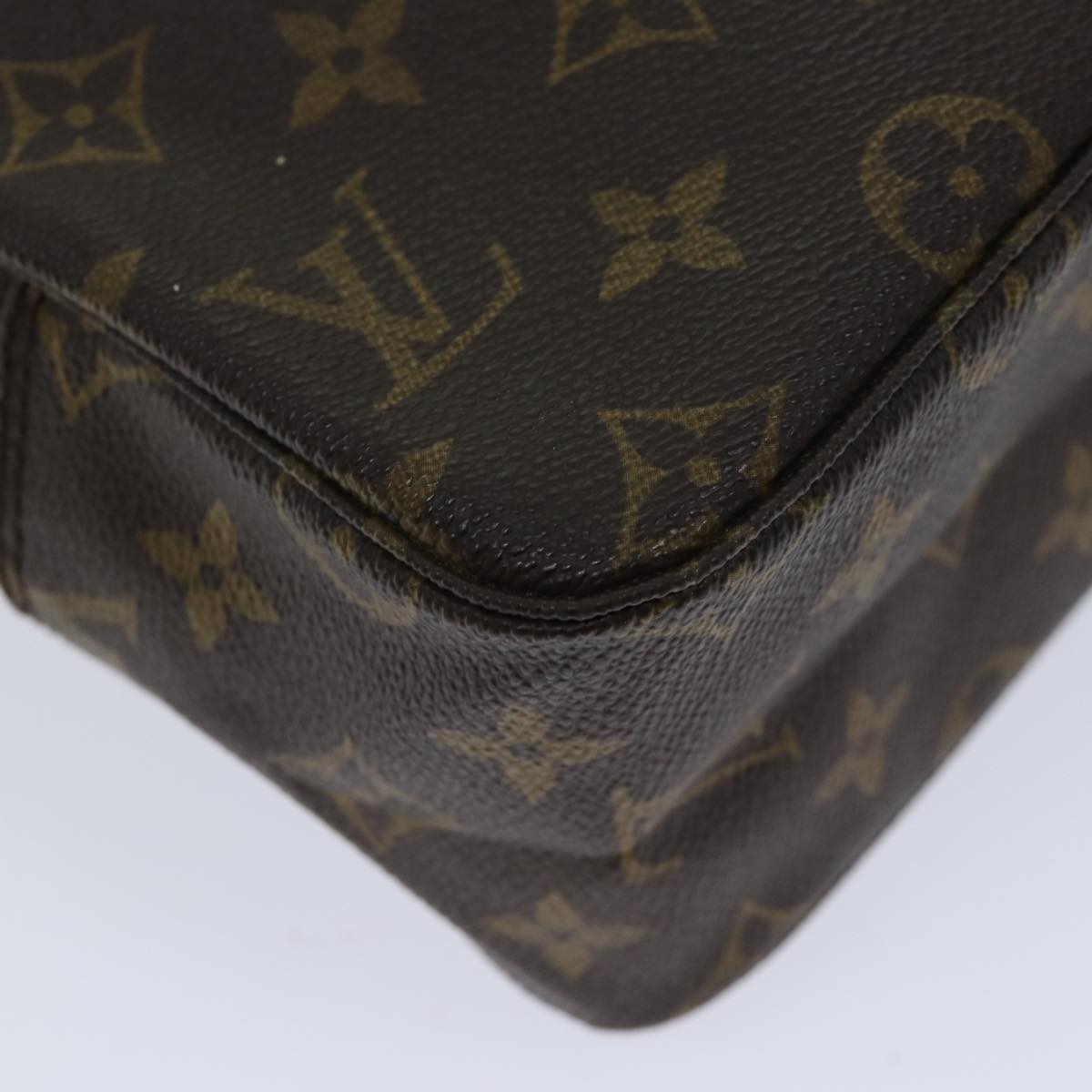 LOUIS VUITTON Monogram Trousse Toilette 28 Clutch Bag M47522 LV ki4349