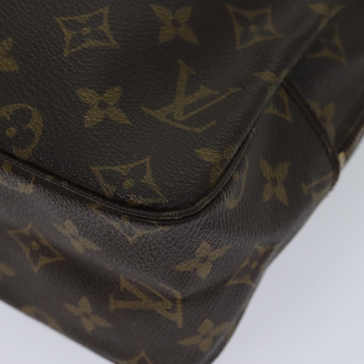 LOUIS VUITTON Monogram Trousse Toilette 28 Clutch Bag M47522 LV ki4349