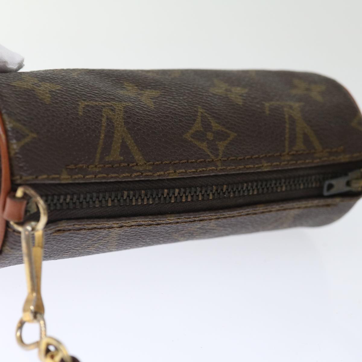 LOUIS VUITTON Monogram Papillon Pouch LV ki4357