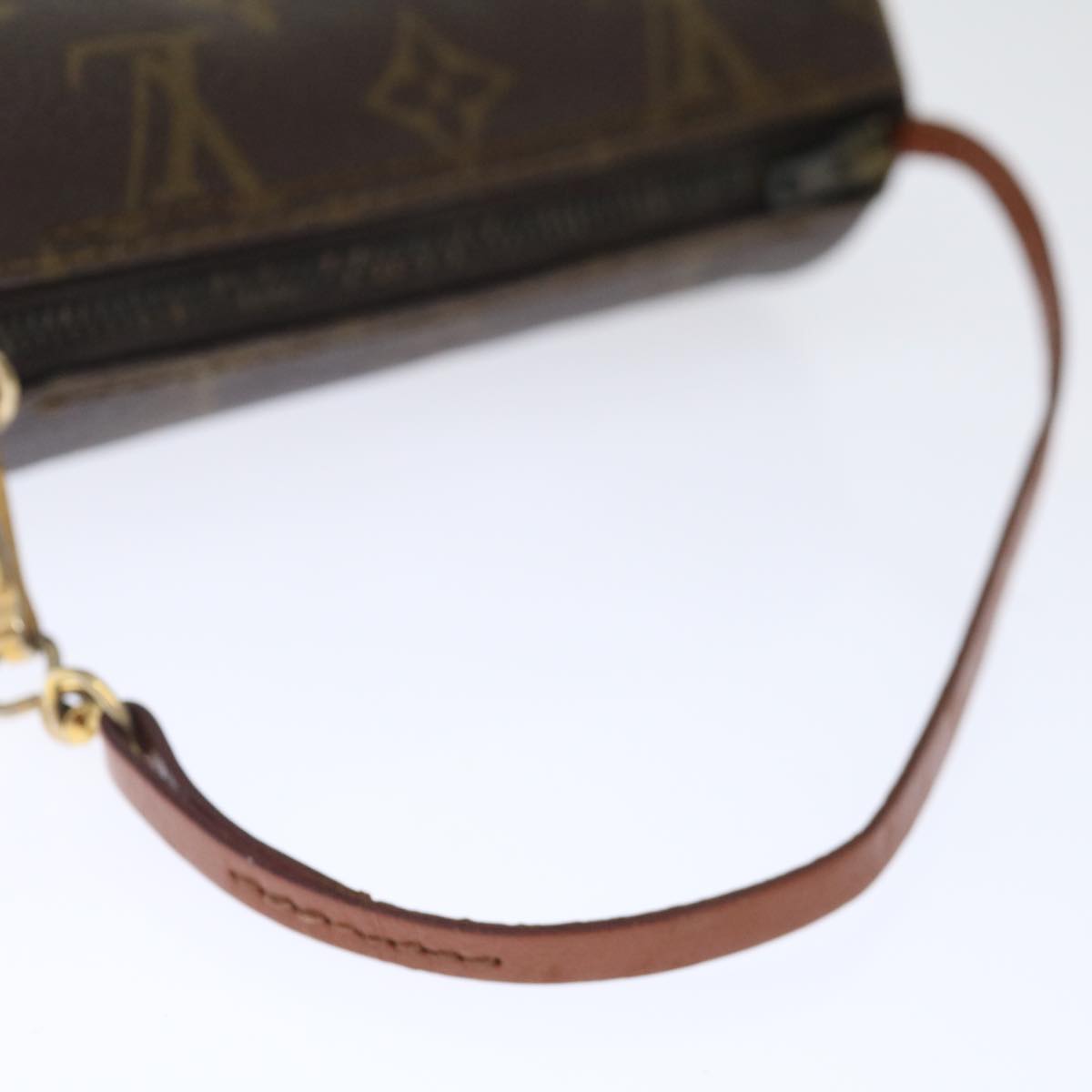 LOUIS VUITTON Monogram Papillon Pouch LV ki4357