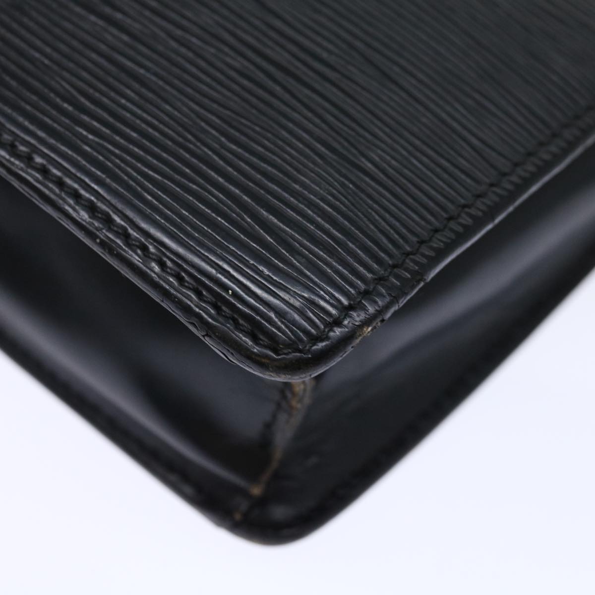 LOUIS VUITTON Epi Serie Dragonne Hand Bag Black M52612 LV ki4359