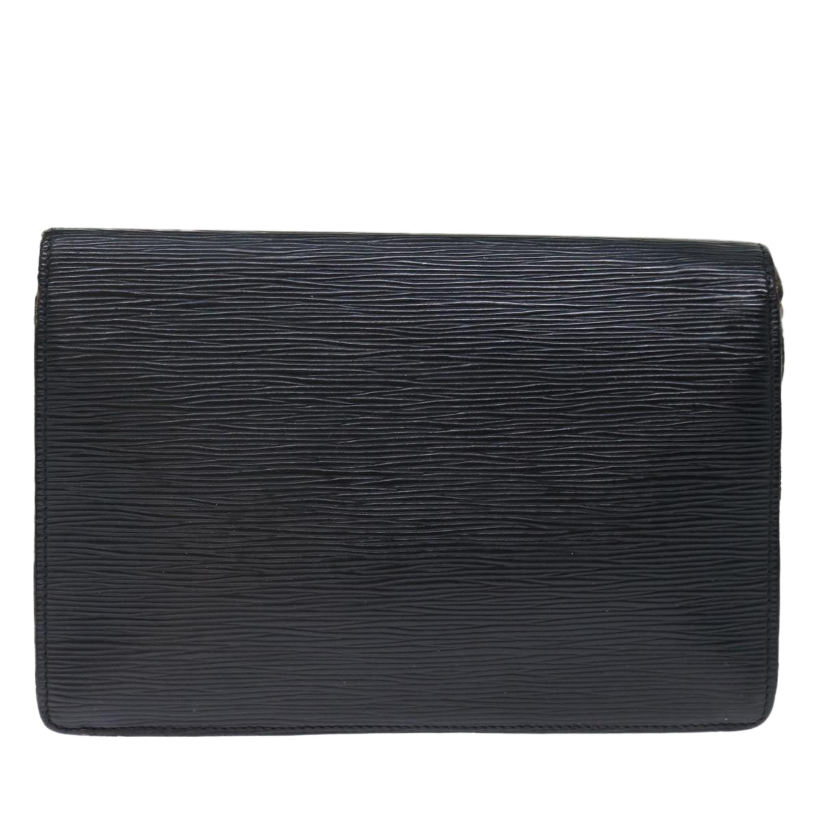 LOUIS VUITTON Epi Serie Dragonne Hand Bag Black M52612 LV ki4359