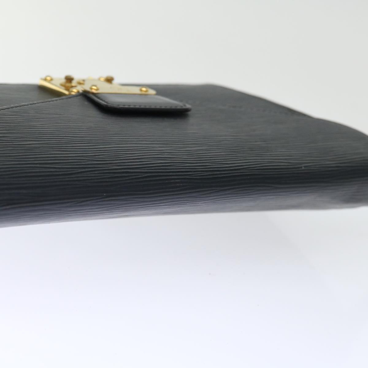 LOUIS VUITTON Epi Serie Dragonne Hand Bag Black M52612 LV ki4359