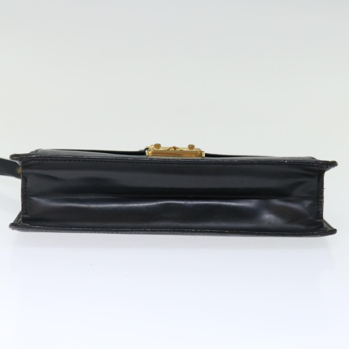 LOUIS VUITTON Epi Serie Dragonne Hand Bag Black M52612 LV ki4359