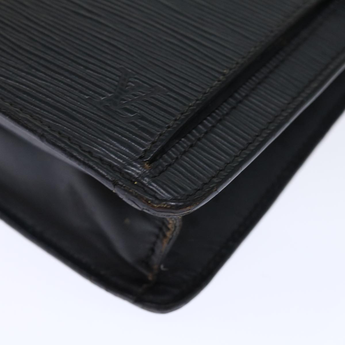 LOUIS VUITTON Epi Serie Dragonne Hand Bag Black M52612 LV ki4359