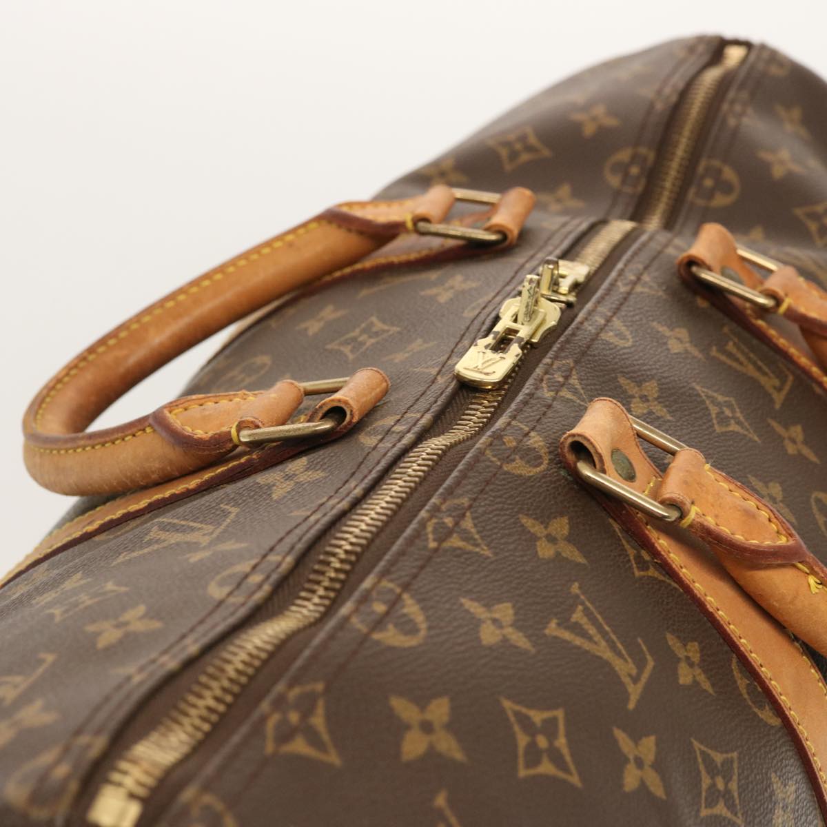 LOUIS VUITTON Monogram Keepall 50 Boston Bag M41426 LV ki4366