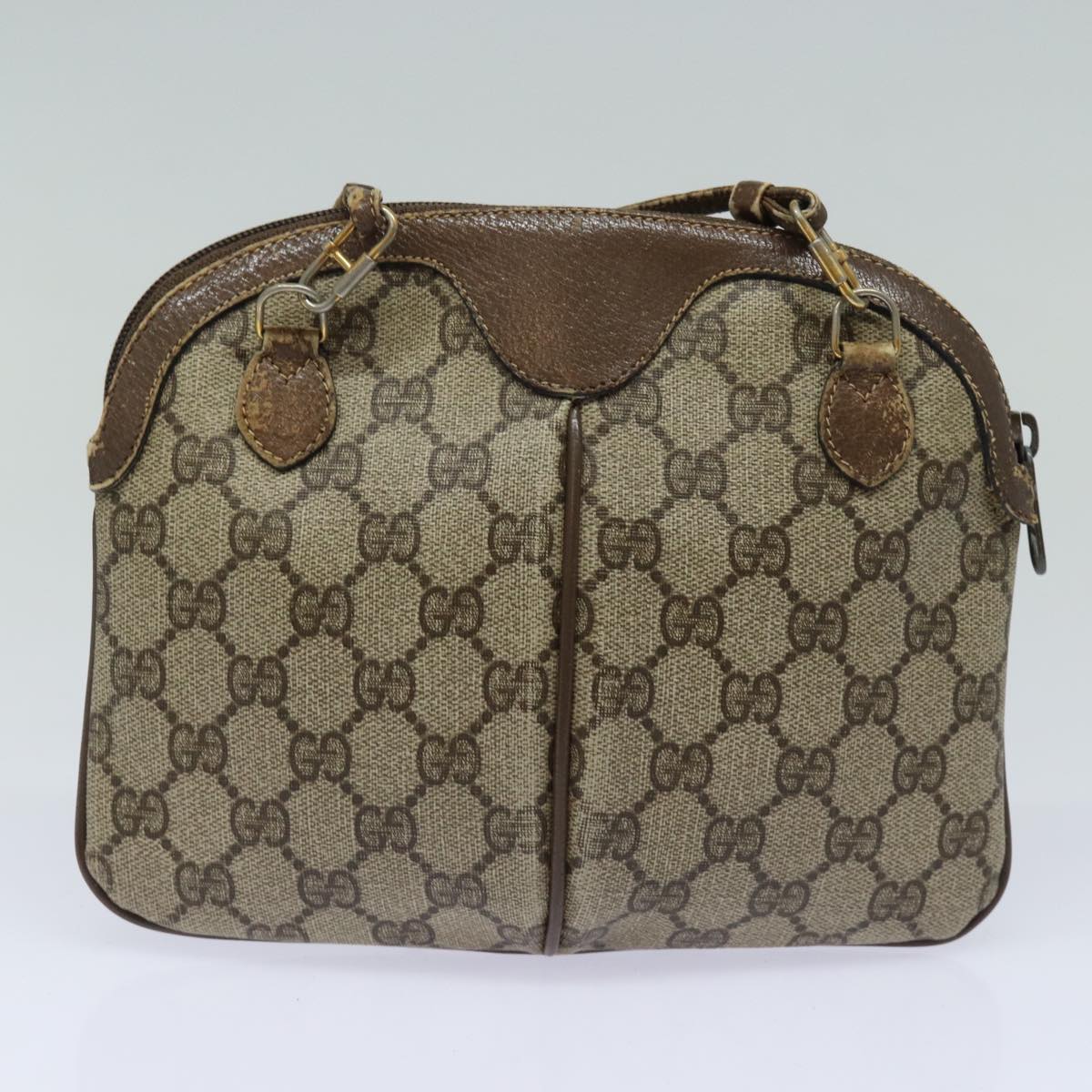 GUCCI GG Canvas Web Sherry Line Hand Bag 5Set Beige Pink black ki4367